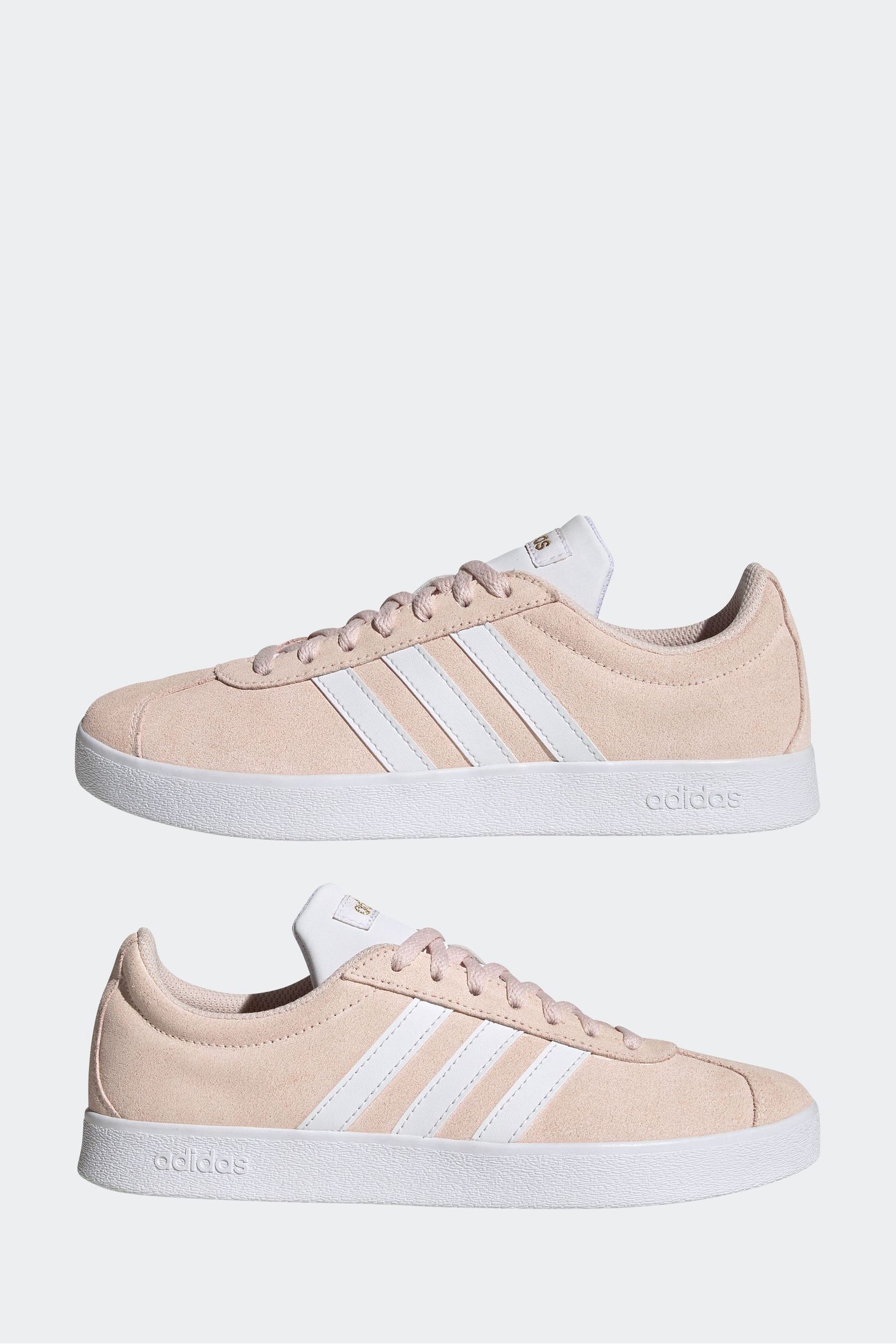 Buy adidas Pink white VL Court 3.0 Trainers from Next Luxembourg