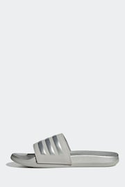 adidas Grey Adult Sportswear Adilette Comfort Slides - Image 2 of 9