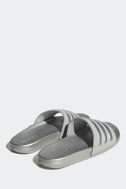 adidas Grey Adult Sportswear Adilette Comfort Slides - Image 3 of 9