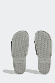 adidas Grey Adult Sportswear Adilette Comfort Slides - Image 7 of 9
