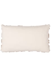 Furn Natural Maeve Tonal Leopard Print Tufted 100% Cotton Cushion - Image 6 of 7