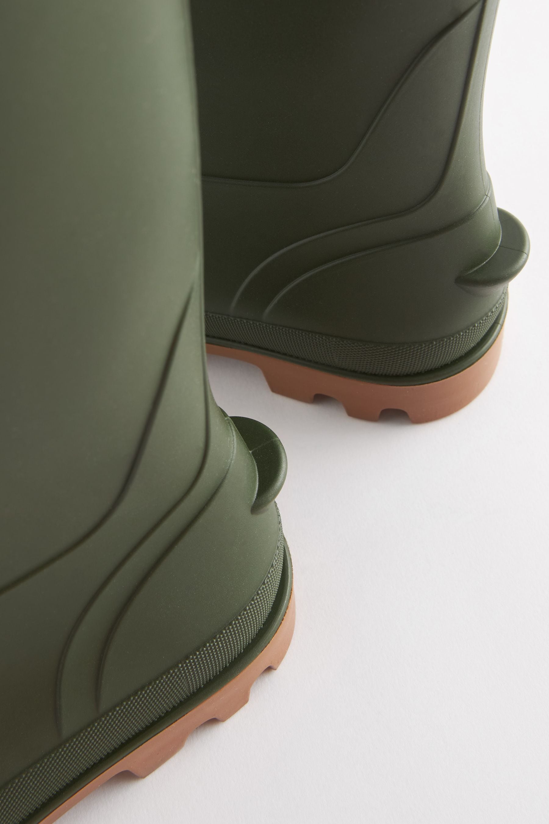 Khaki wellies online