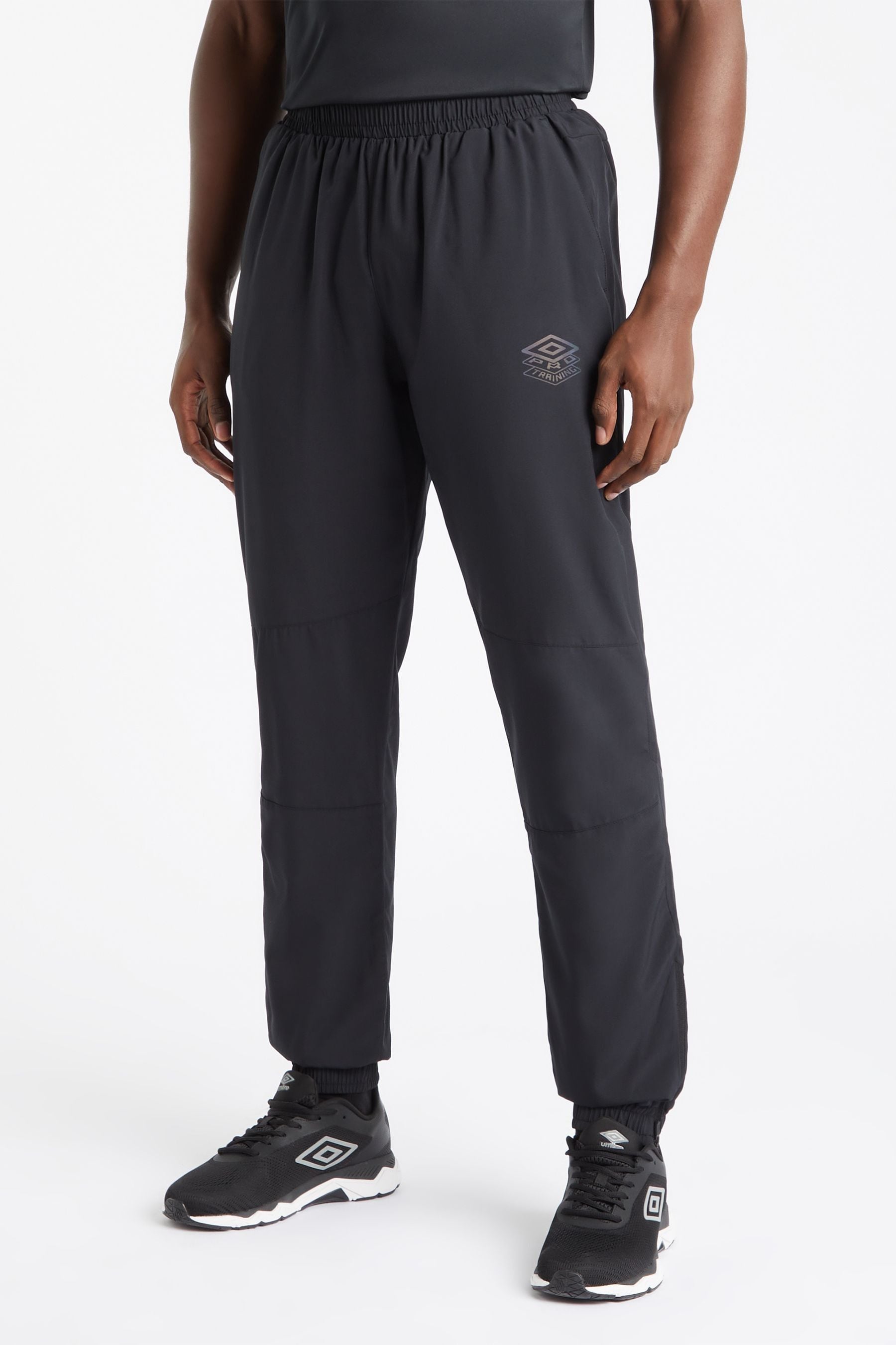 Buy Umbro Black Pro Training Woven Pants from Next Luxembourg