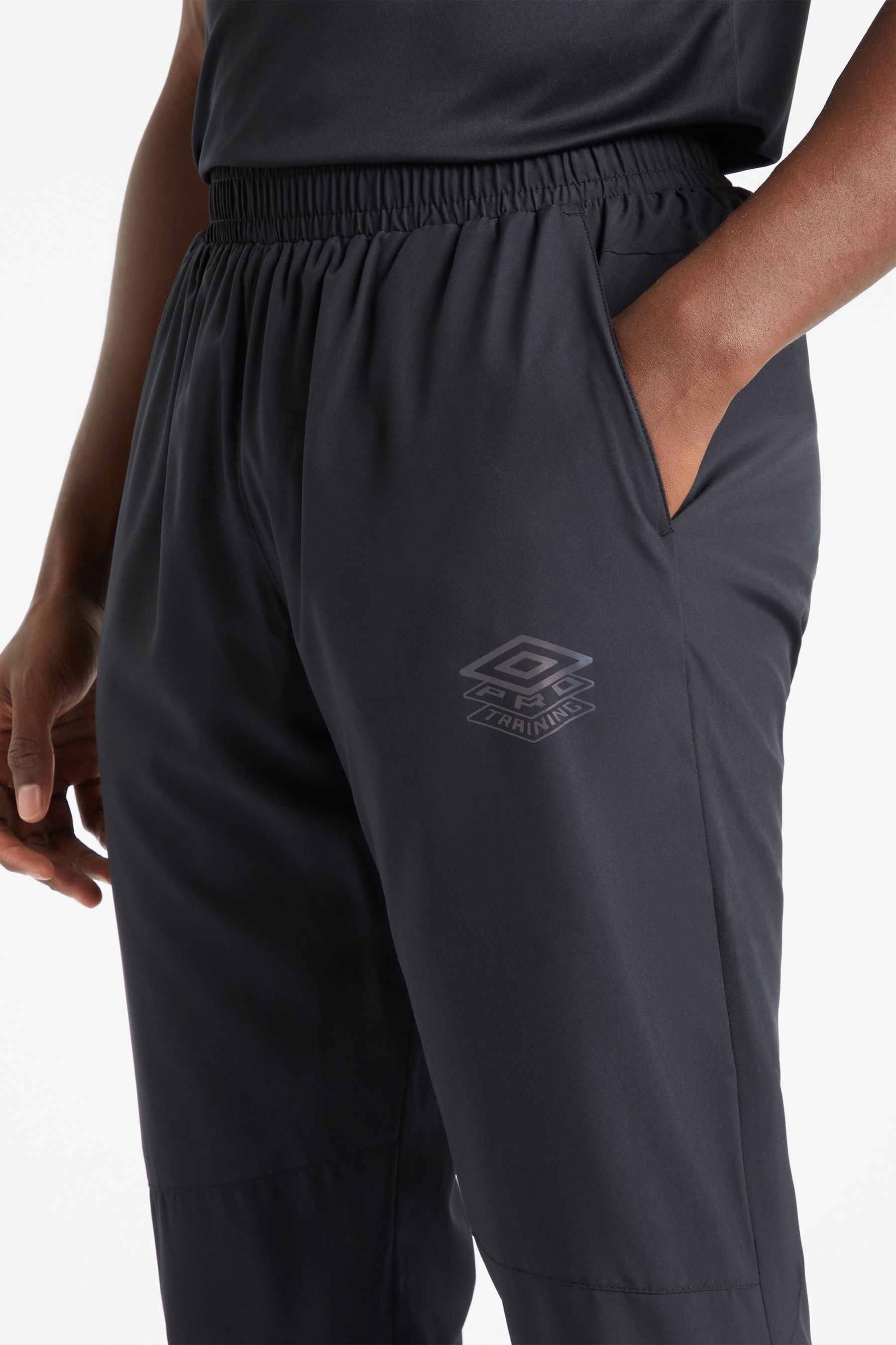 Buy Umbro Black Pro Training Woven Pants from Next Luxembourg
