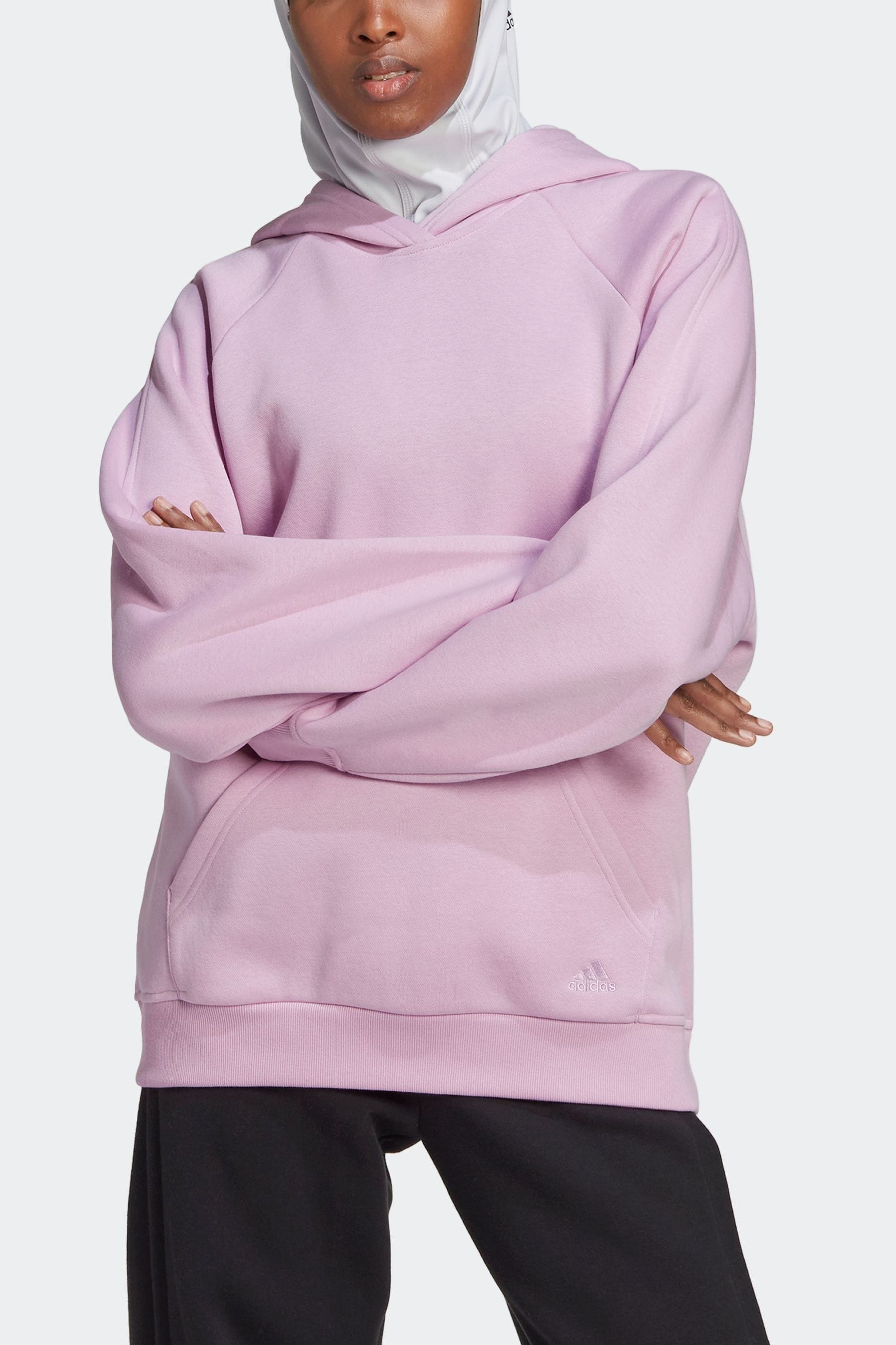 Buy adidas Purple Sportswear All Szn Fleece Boyfriend Hoodie from Next Thailand