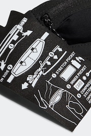 adidas Black Running Waist Bag - Image 4 of 5