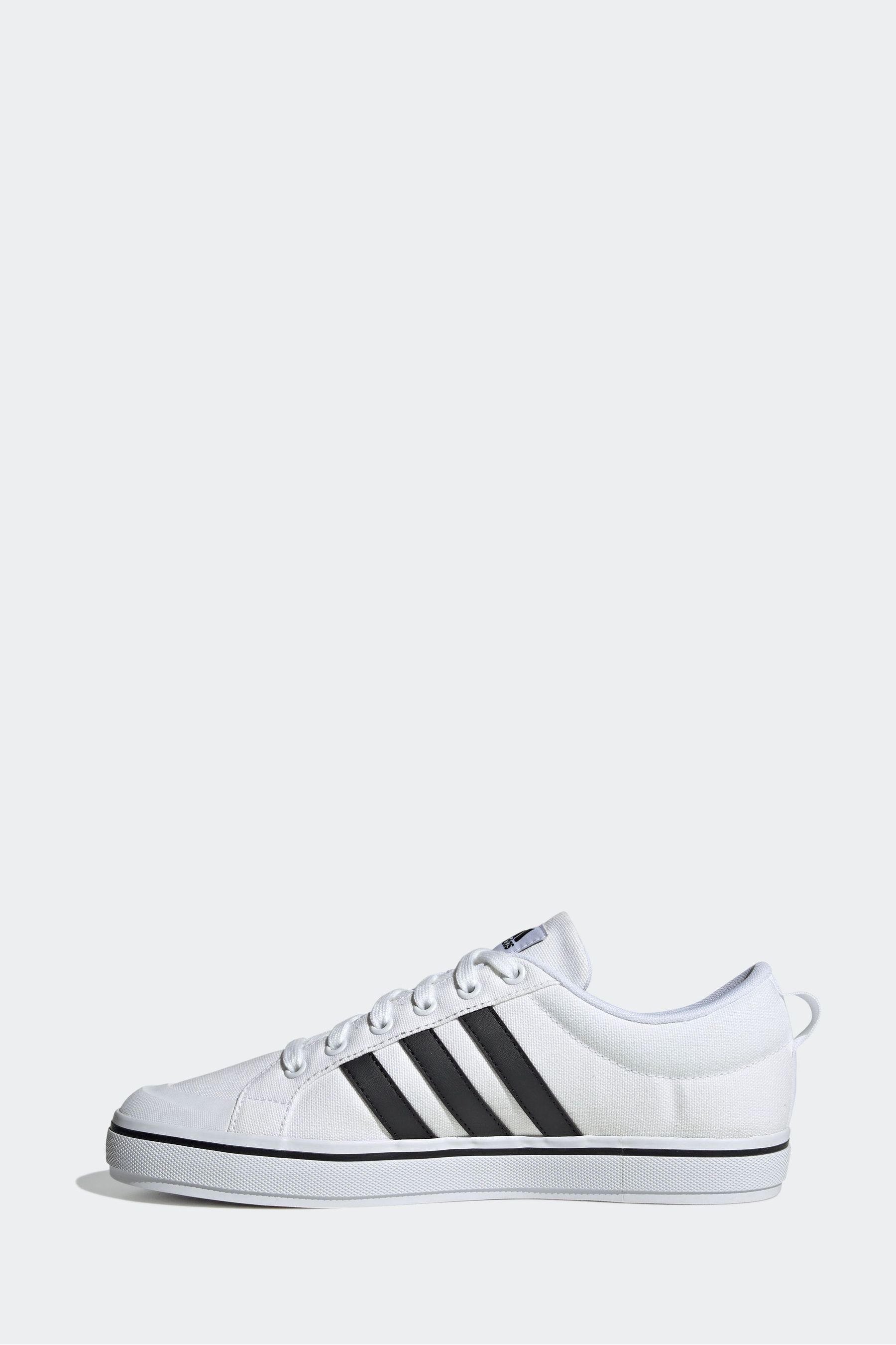 White adidas canvas deals