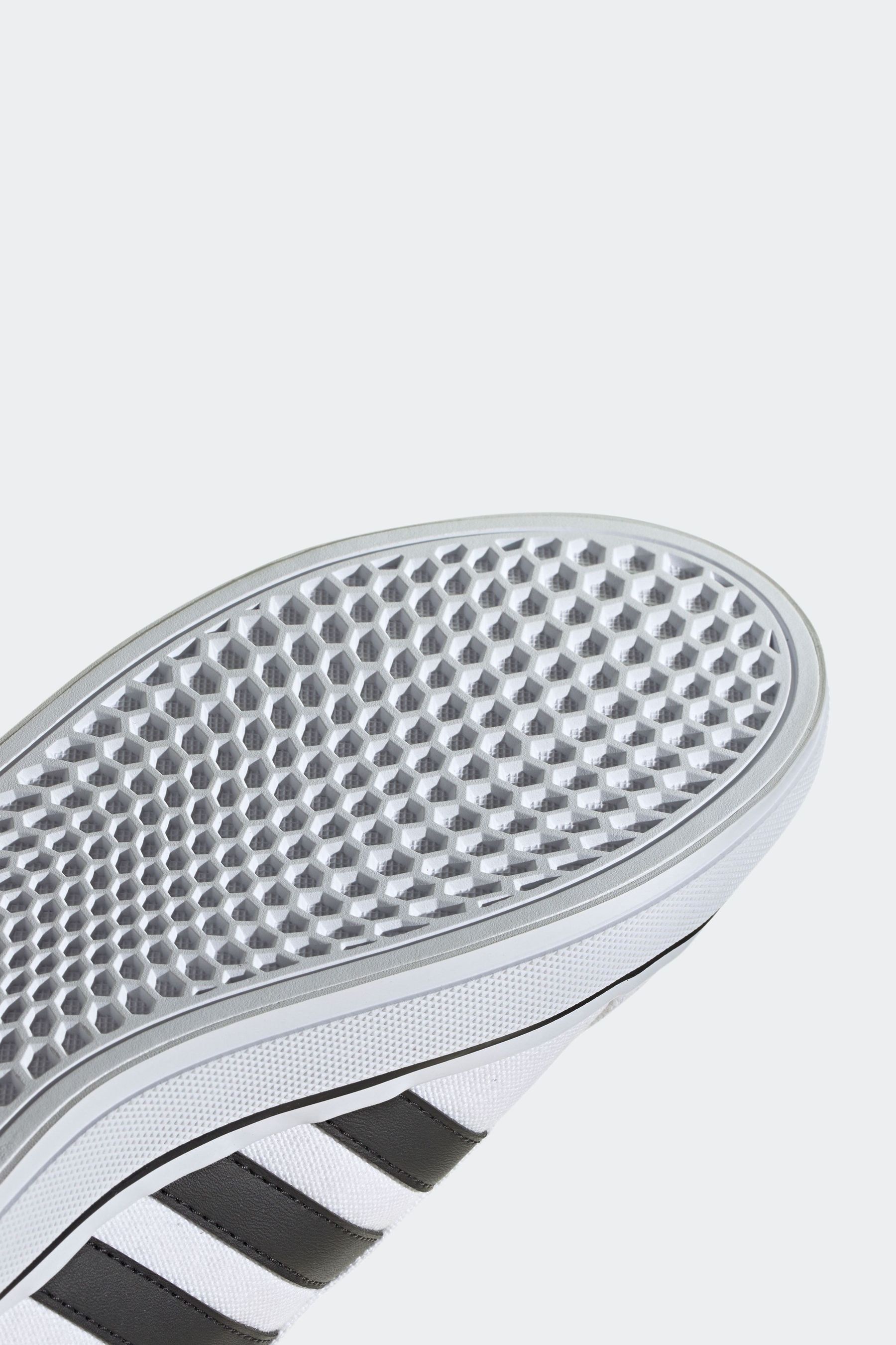 Buy adidas White Sportswear Bravada 2.0 Lifestyle Skateboarding Canvas Trainers from Next Luxembourg