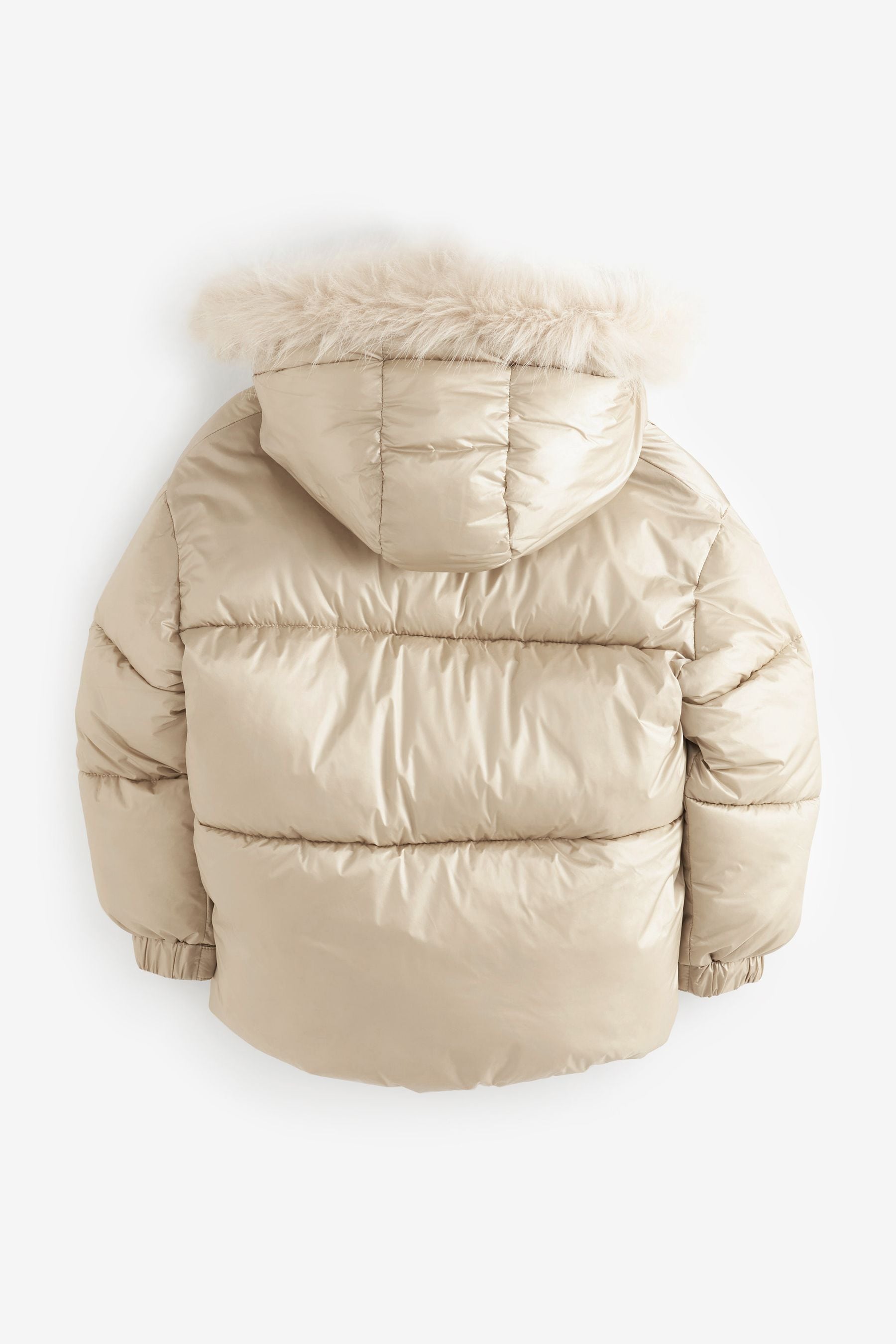 Girls short padded coat discount