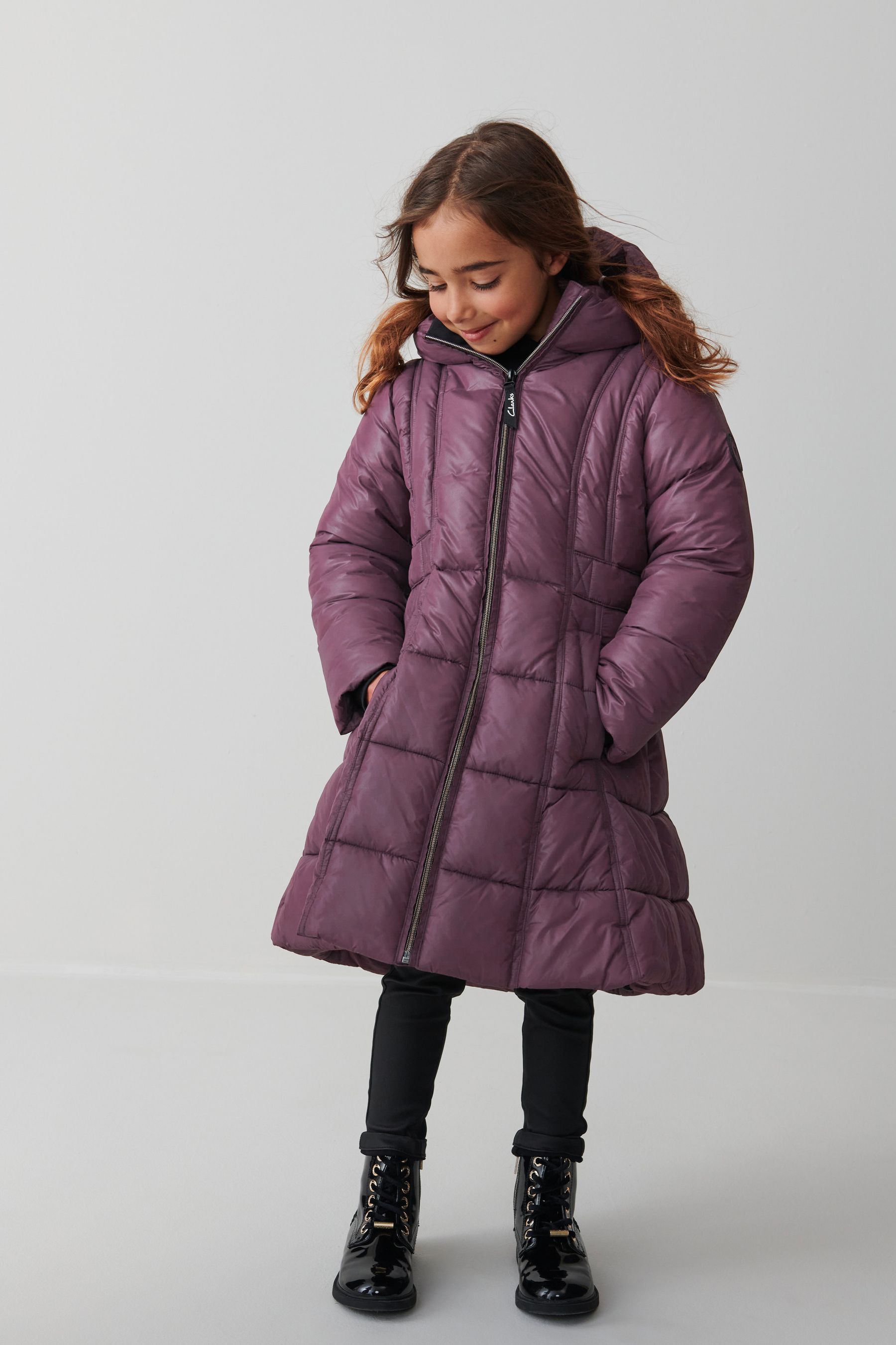 Purple girls jacket top
