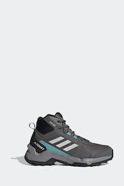 adidas Grey Eastrail 2.0 Mid Rain.Rdy Hiking Trainers - Image 1 of 9