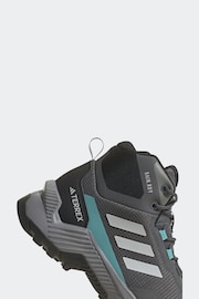 adidas Grey Eastrail 2.0 Mid Rain.Rdy Hiking Trainers - Image 8 of 9