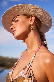 Light Pink Packable Panama Hat - Image 2 of 6
