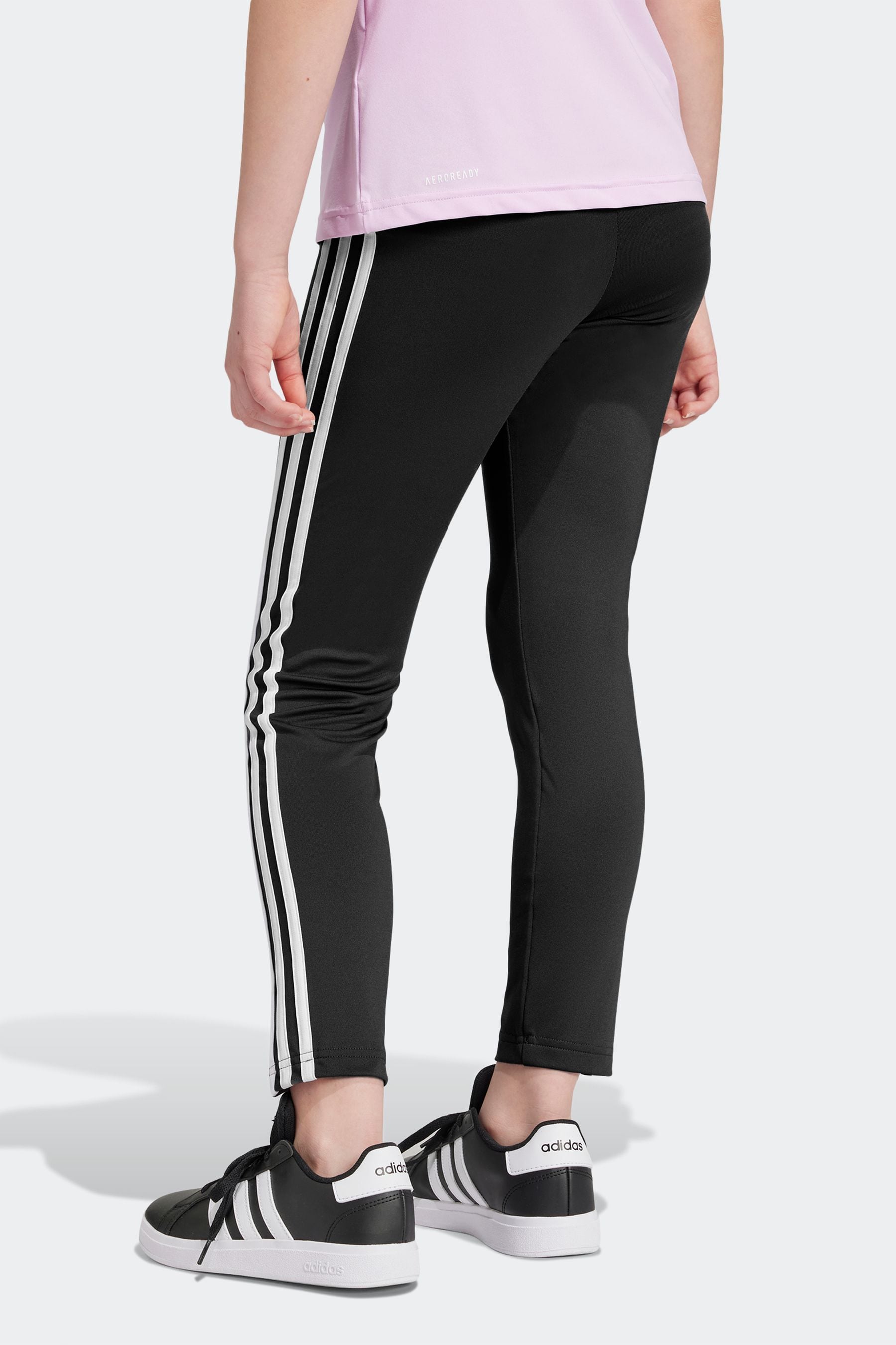 Adidas 3 stripe high waist leggings clearance