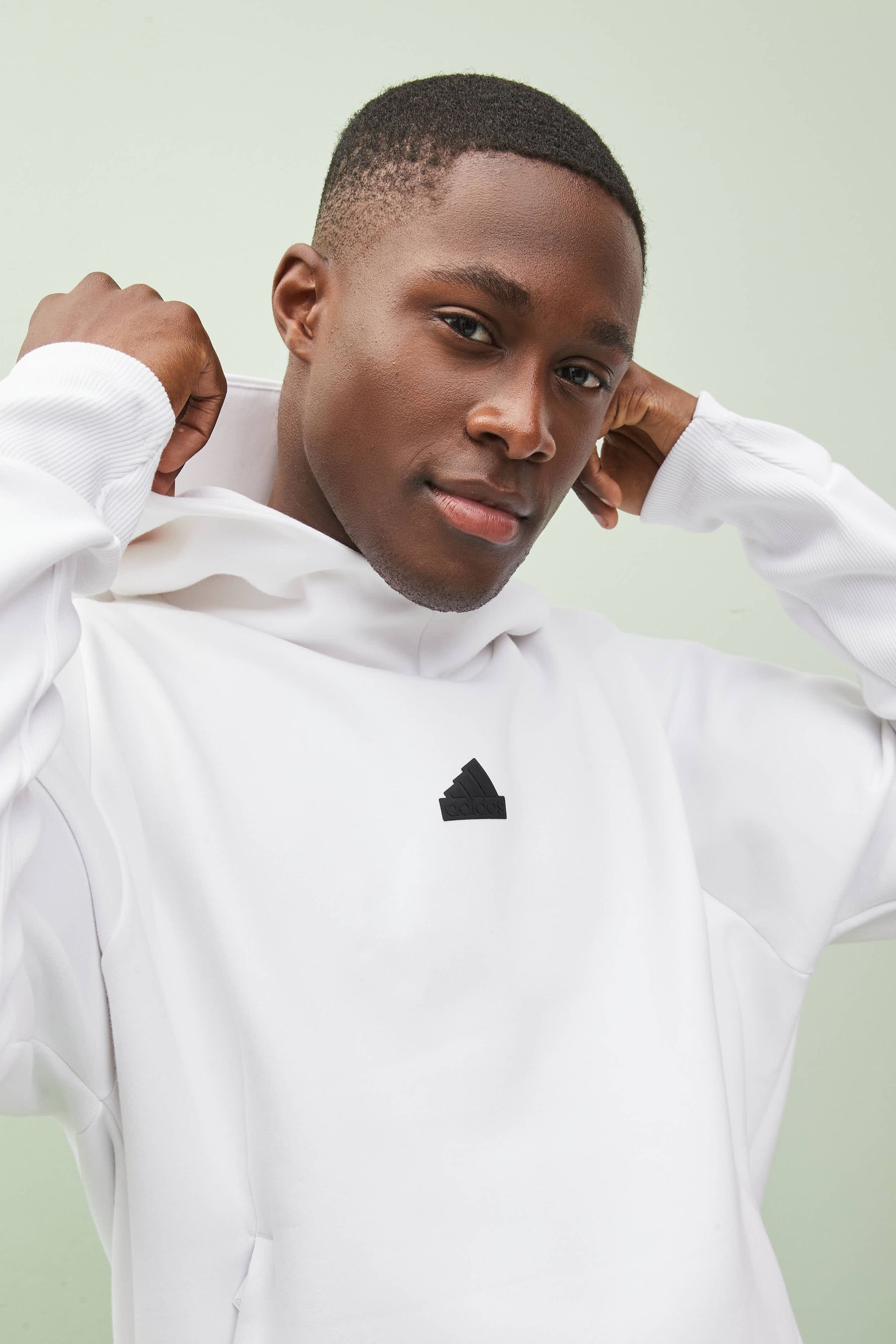 Buy adidas White Sportswear New adidas Z.N.E. Premium Hoodie from Next Luxembourg