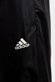 adidas Black Sportswear Essentials 3-Stripes Woven Tracksuit - Image 6 of 6