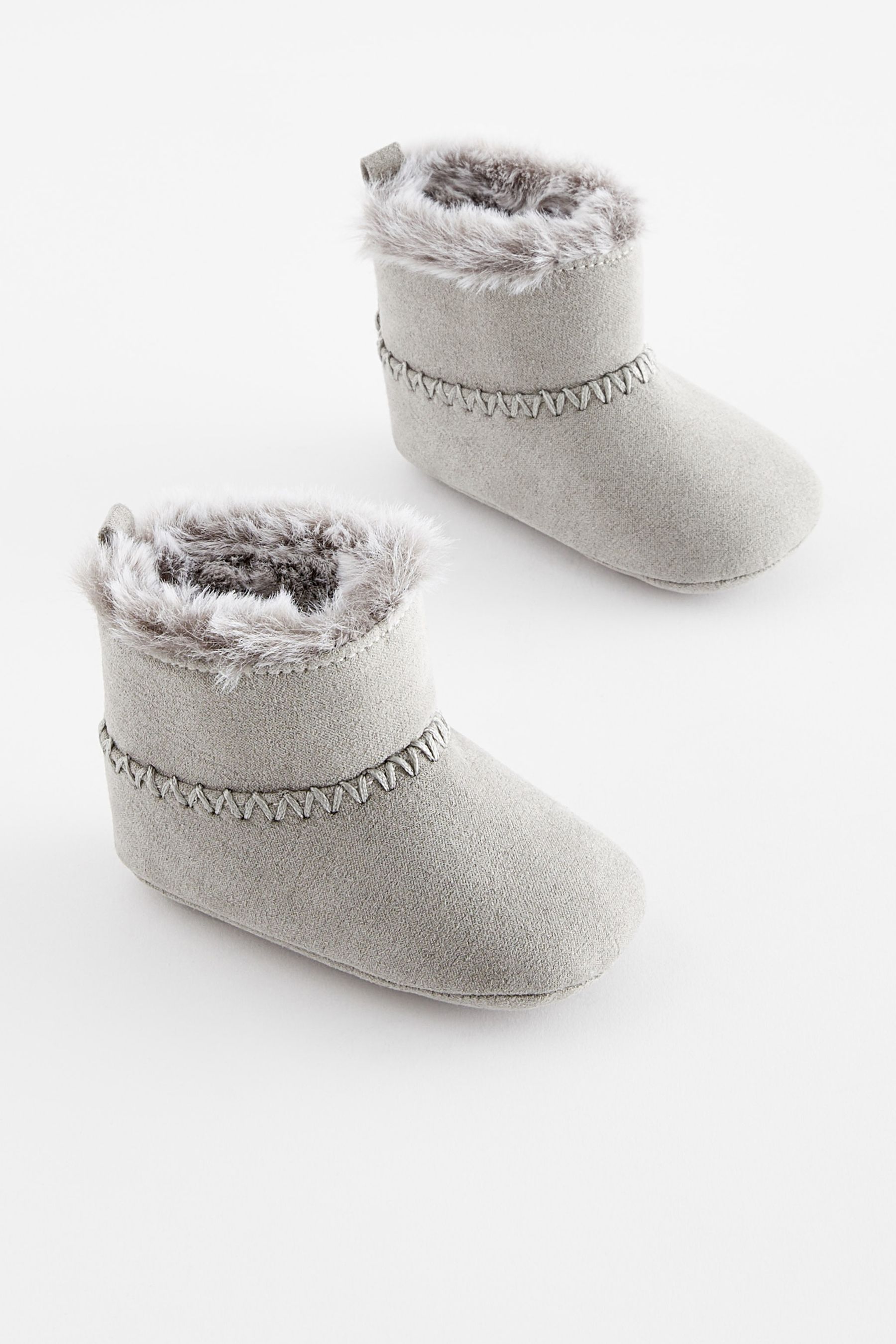 Grey baby boots new arrivals