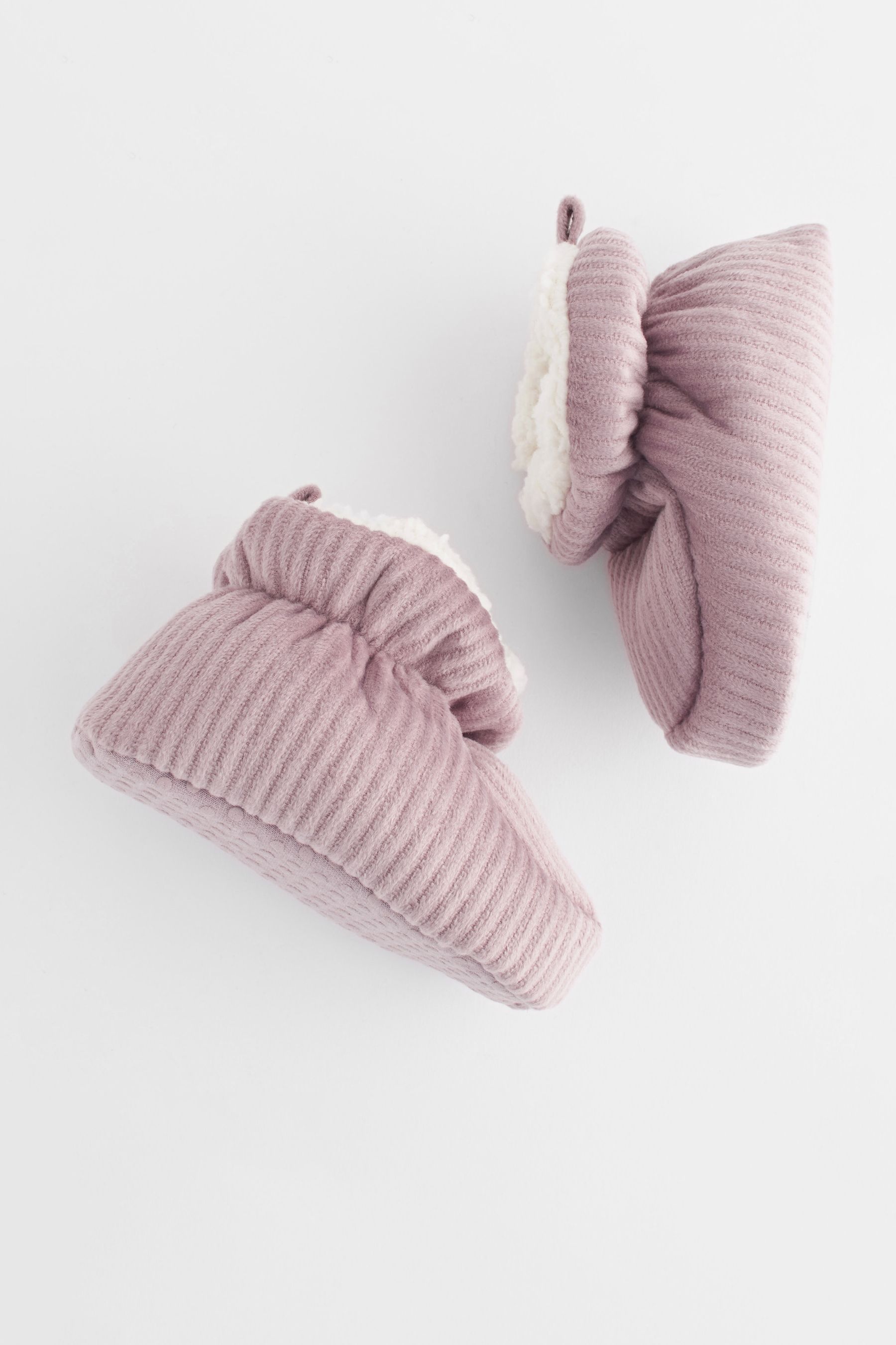 Mauve pink boots top