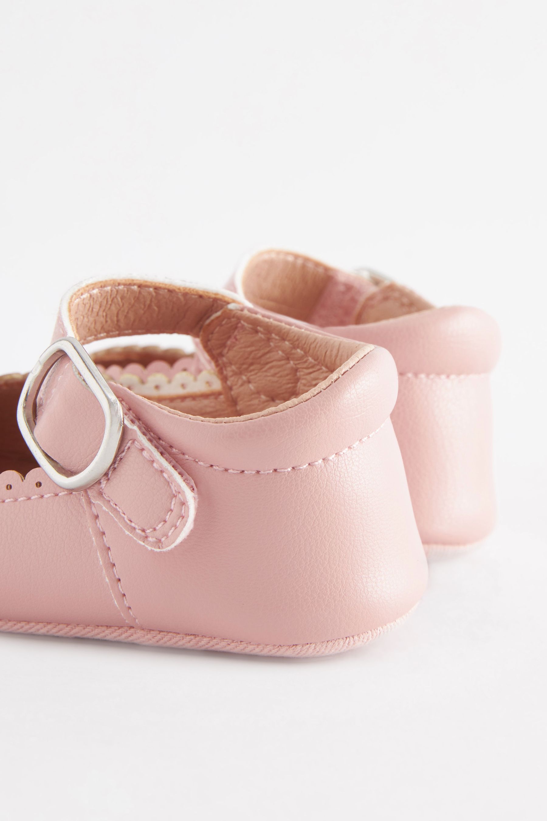 Pink Mary Jane Baby Shoes 0 24mths