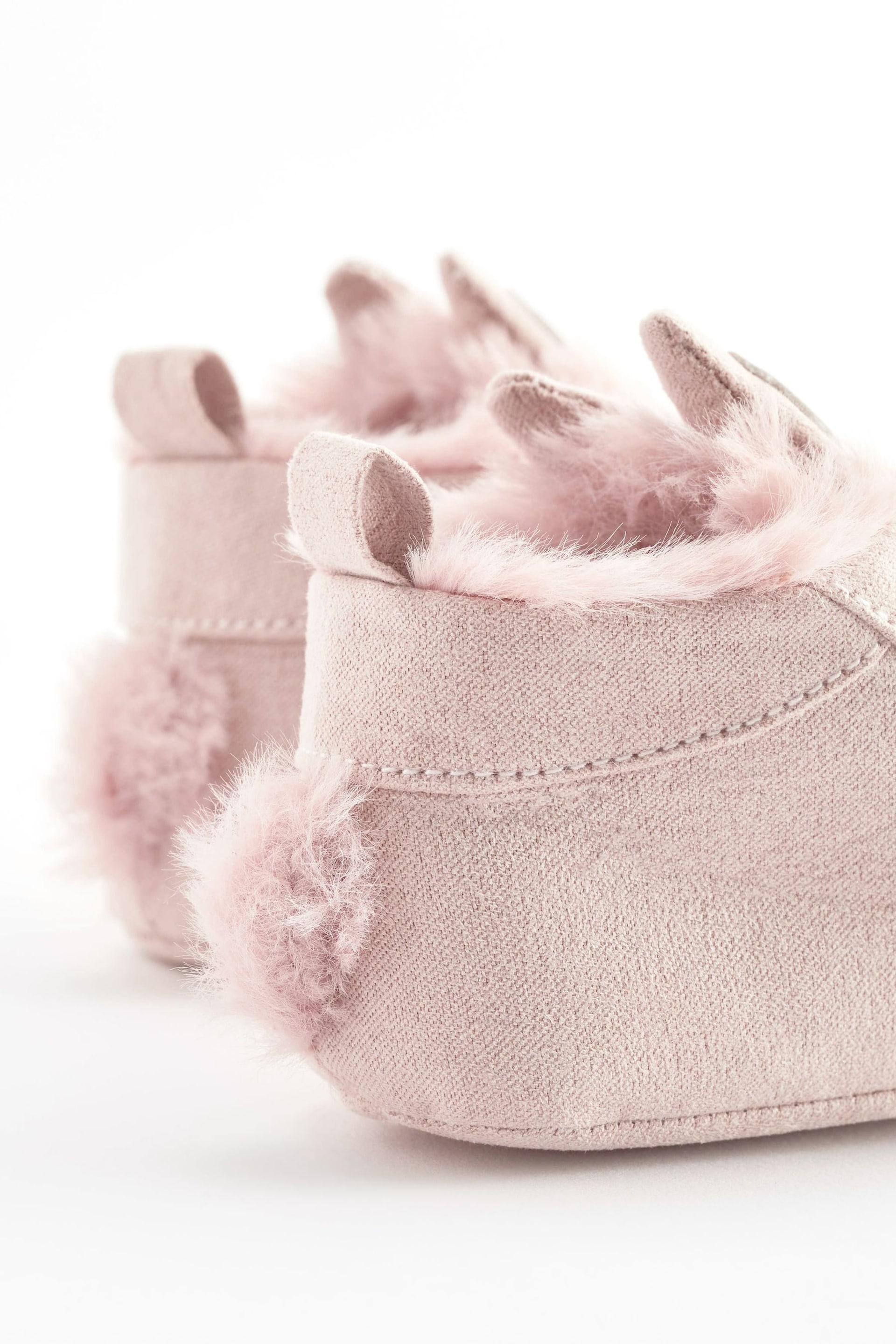 Pink Bunny High Top Baby Trainers (0-24mths) - Image 6 of 6