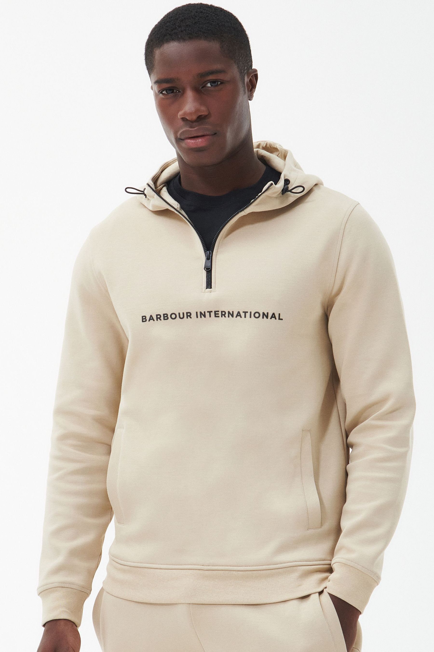 Buy Barbour International Motored Half Zip Hoodie from Next Ireland