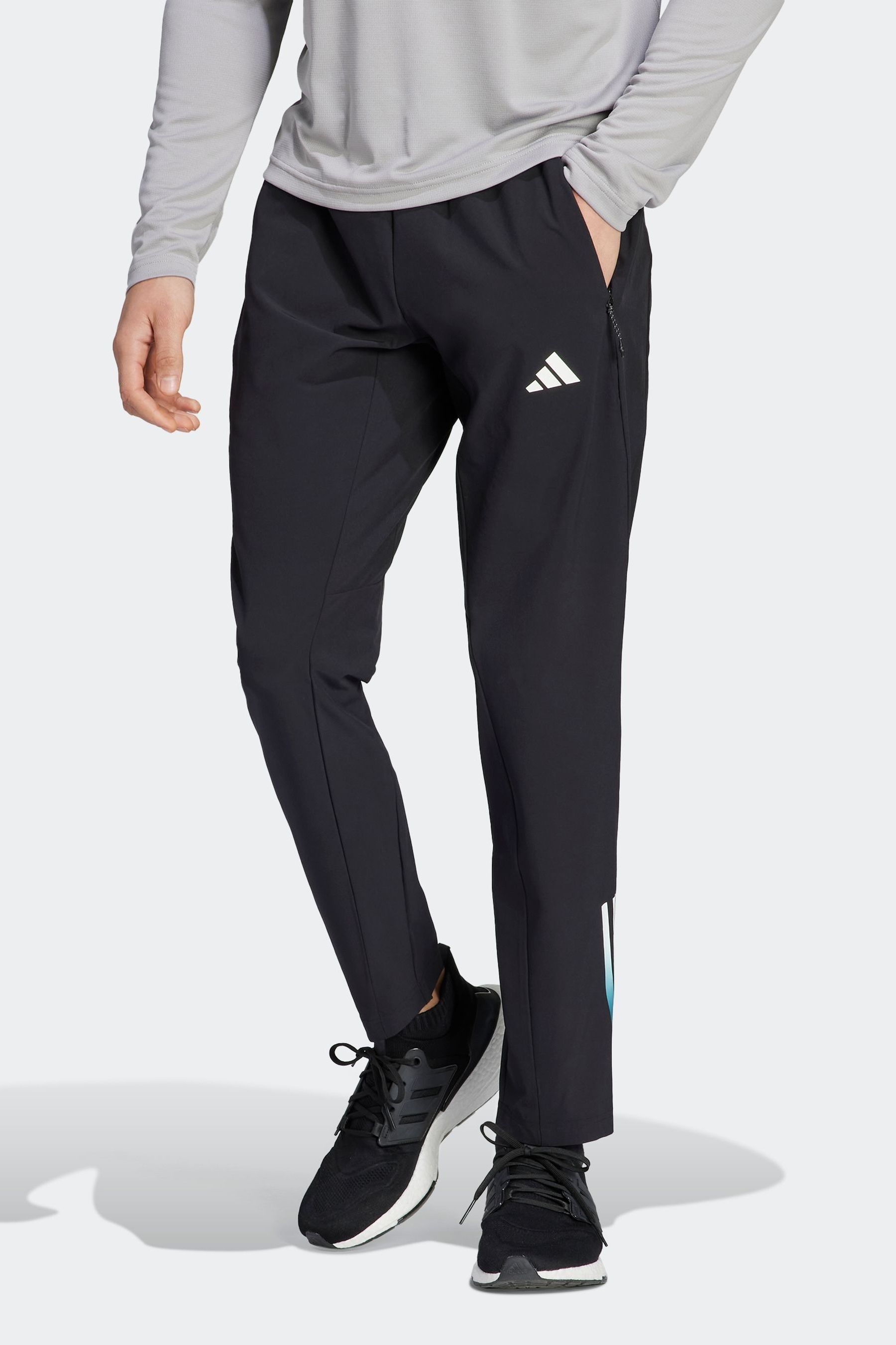 Buy adidas Black Performance Train Icons 3 Stripes Training Joggers from Next Croatia
