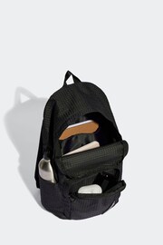 adidas Black Adult Classic Foundation Backpack - Image 4 of 6