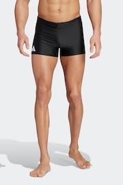 adidas Black Solid Swim Boxers - Image 1 of 6