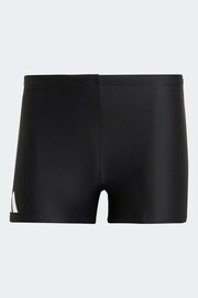 adidas Black Solid Swim Boxers - Image 6 of 6