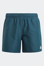 adidas Green Swim Shorts - Image 1 of 5