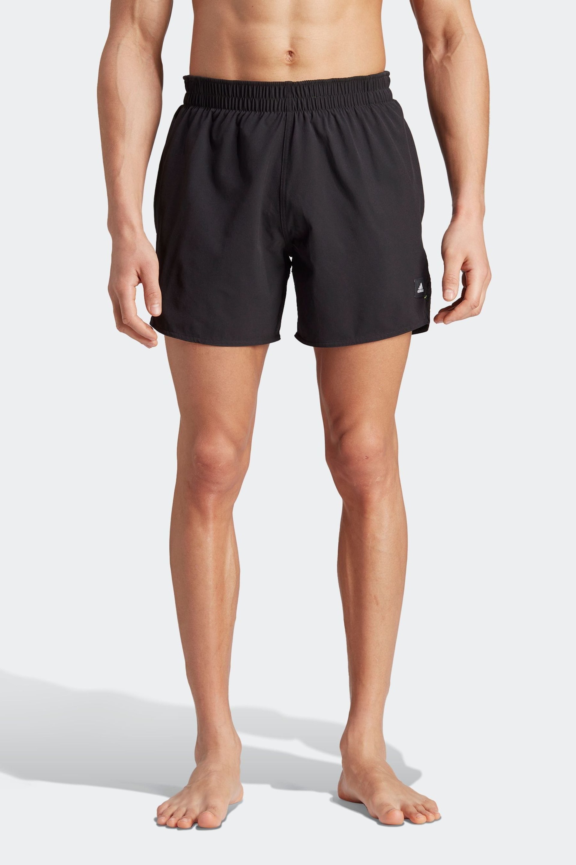 adidas Black Versatile Swim Shorts - Image 1 of 6