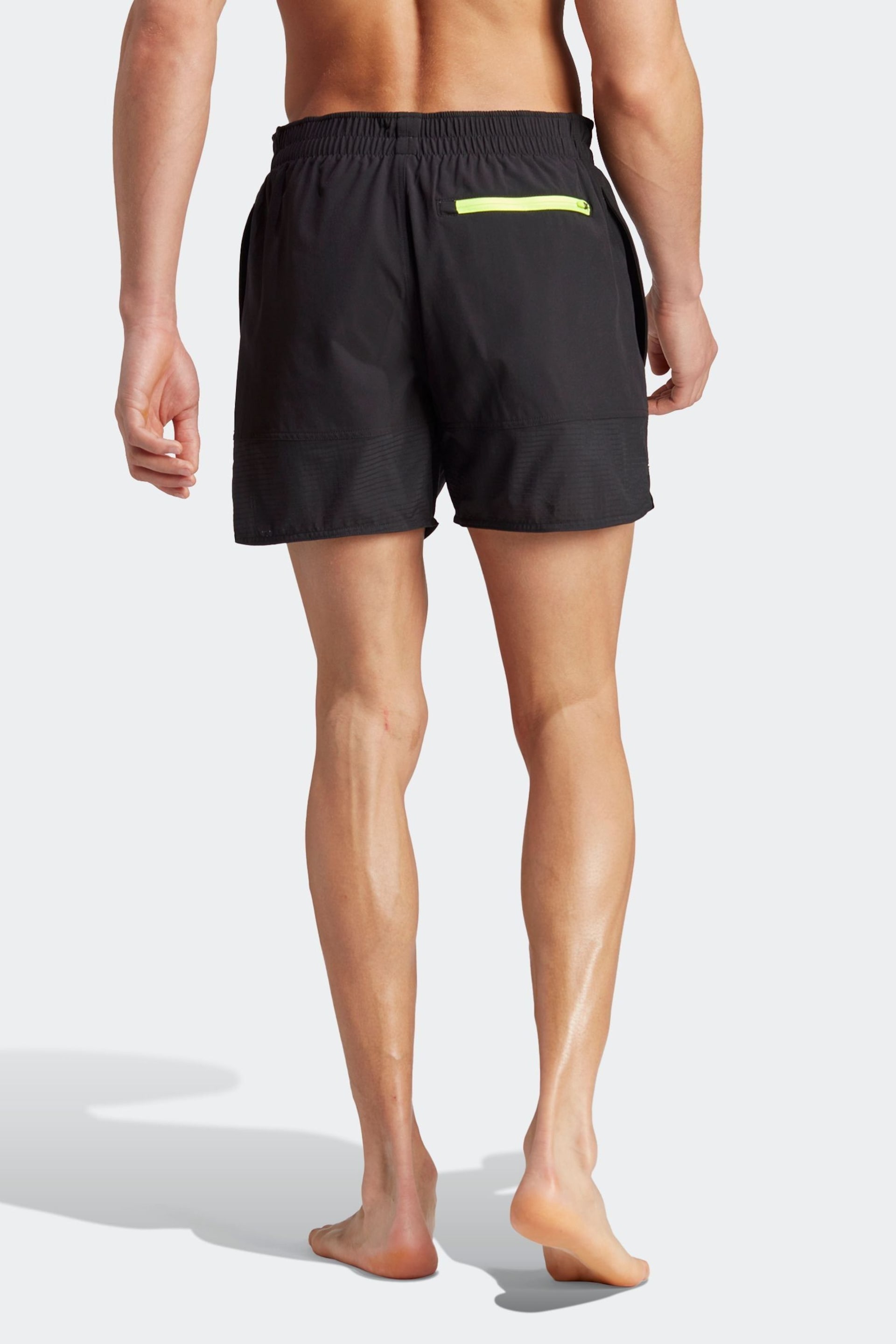 adidas Black Versatile Swim Shorts - Image 3 of 6