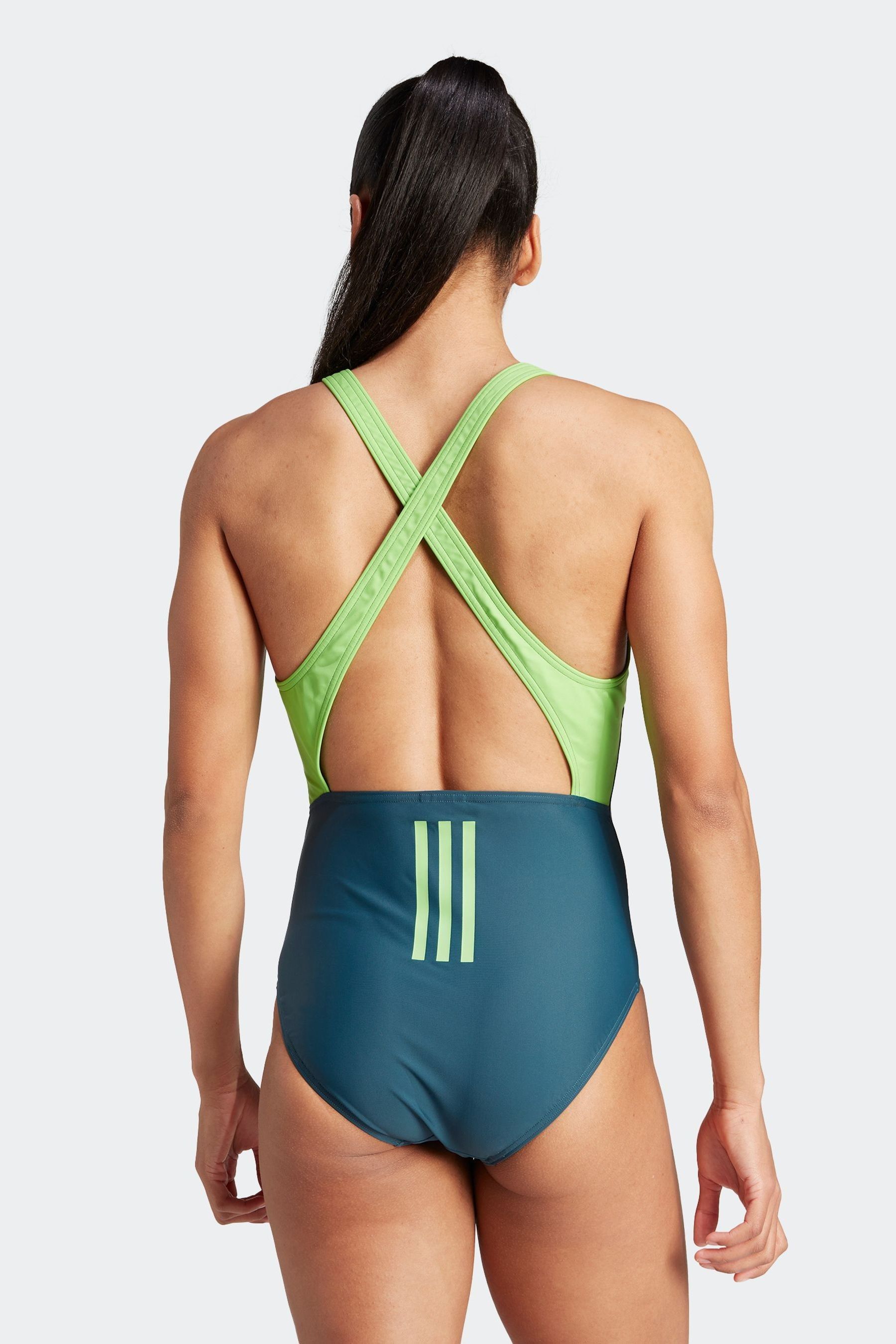 Buy adidas Green Sportswear Swimsuit from Next Luxembourg