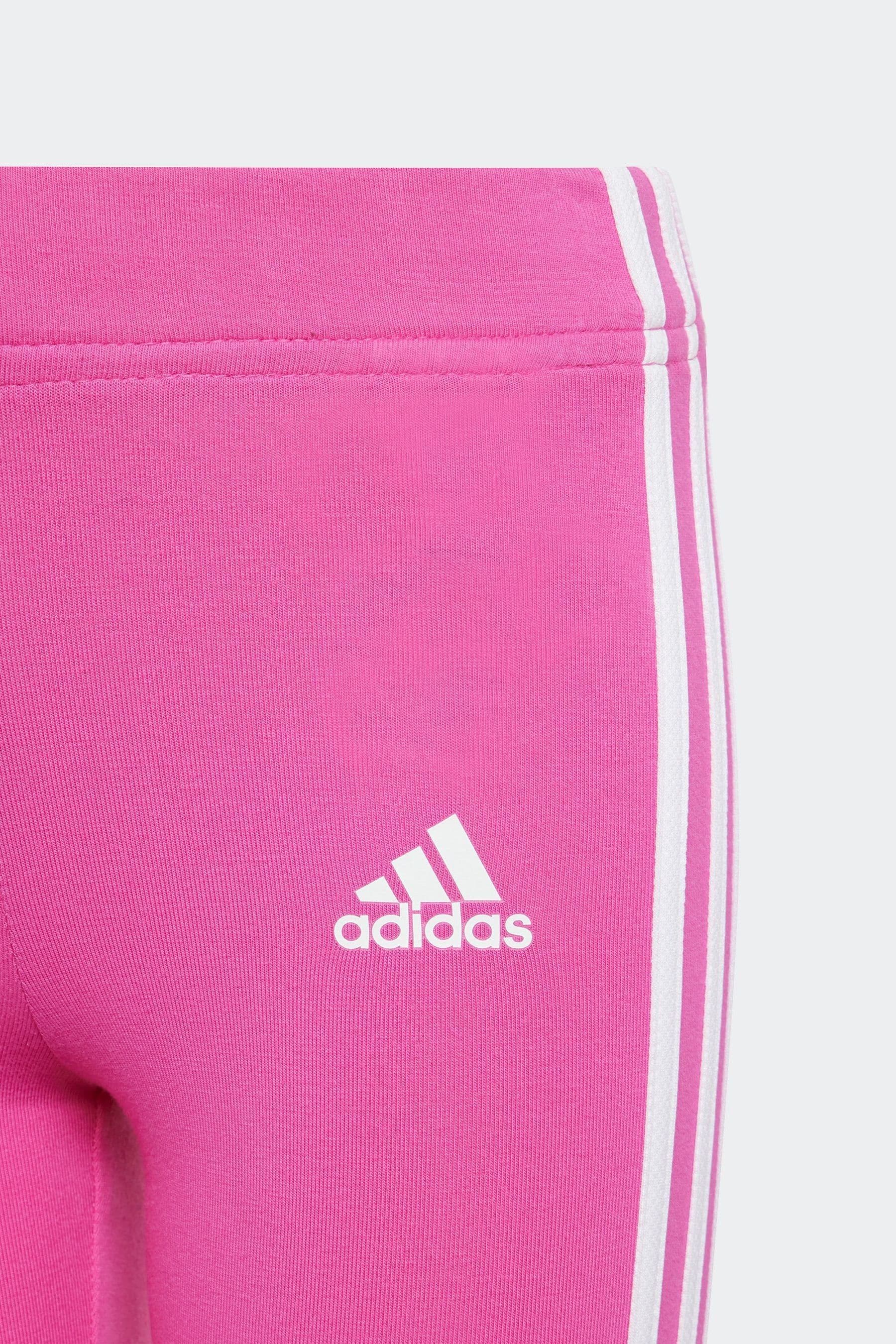 Leggings 3 stripes pink deals