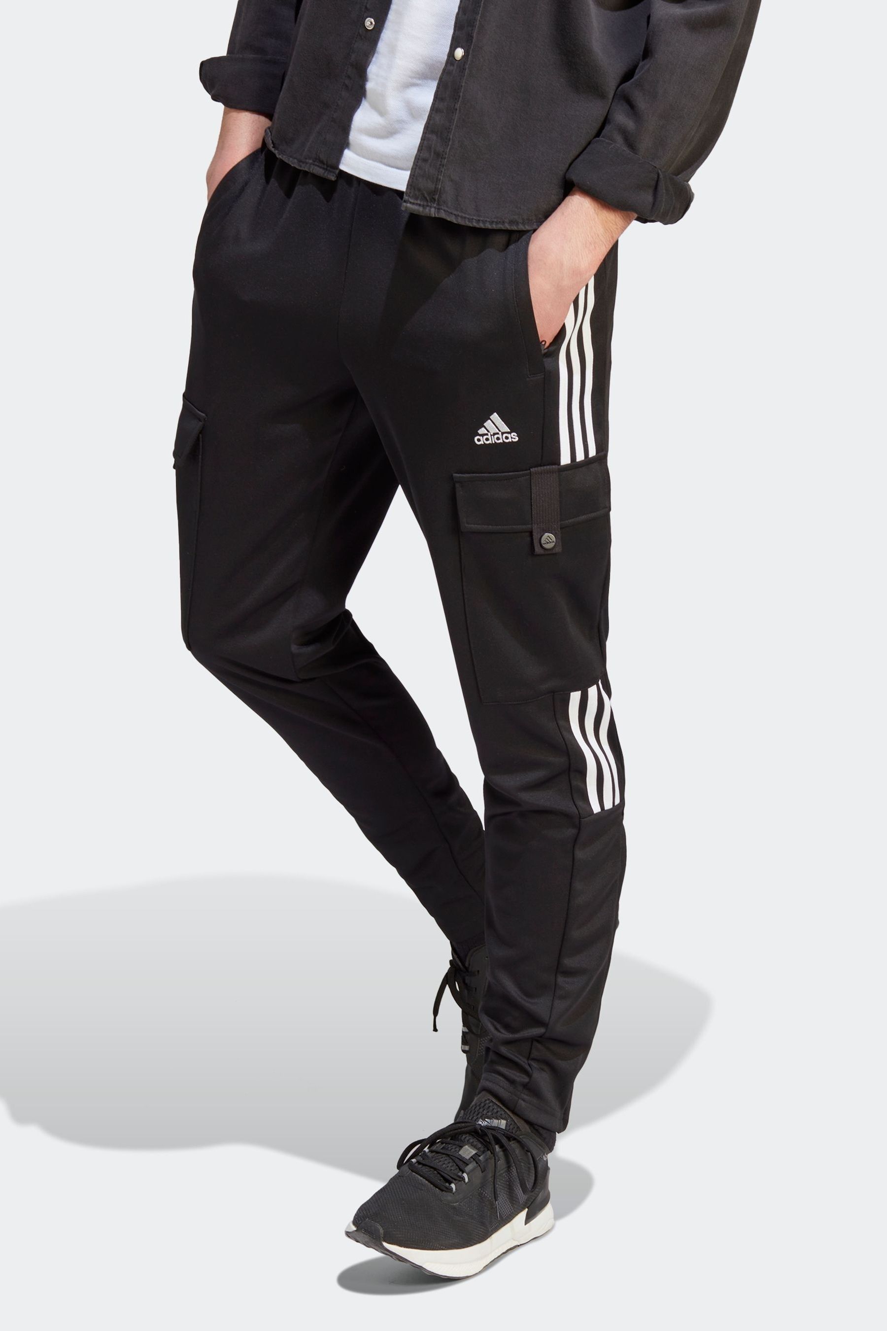 Buy adidas Black Sportswear Tiro Cargo Joggers from Next Luxembourg