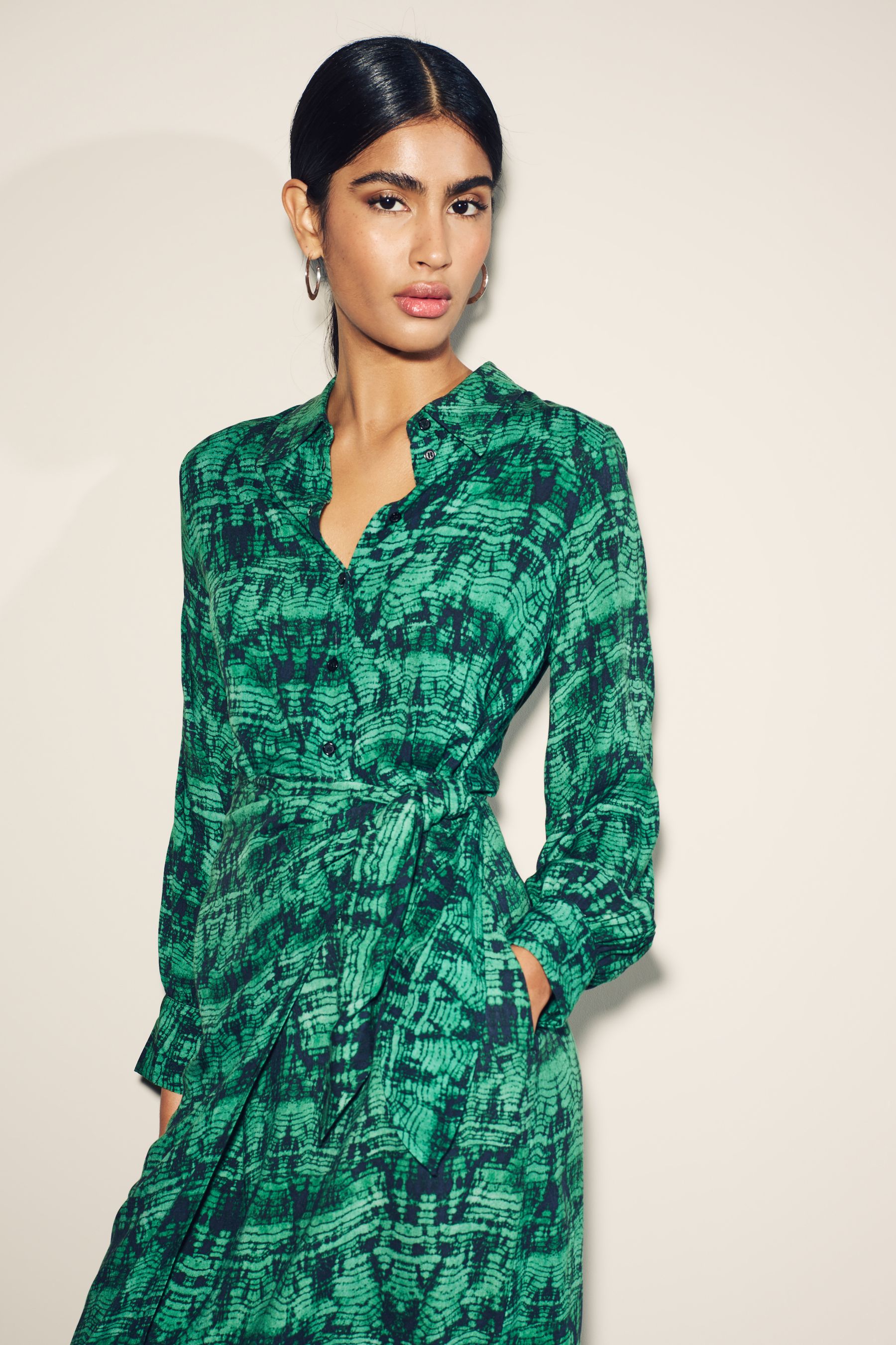 Next green shirt dress hot sale
