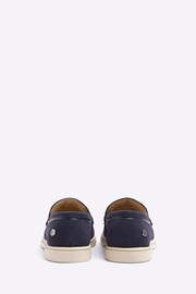 River Island Navy Blue Boys Tassel Loafers - Image 4 of 4