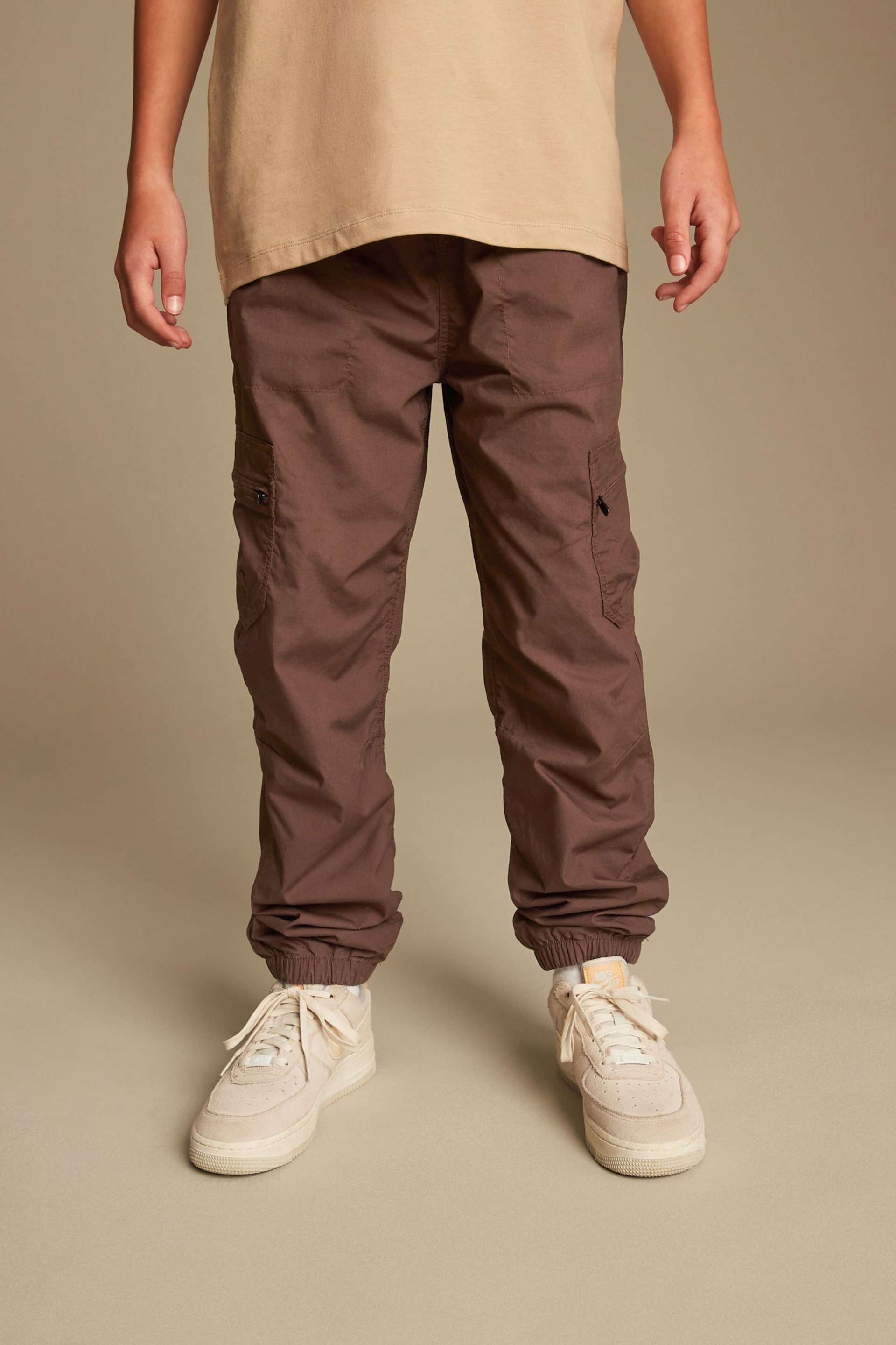 Brown Lined Cargo Trousers (3-16yrs) - Image 4 of 9