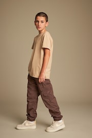 Brown Lined Cargo Trousers (3-16yrs) - Image 6 of 9