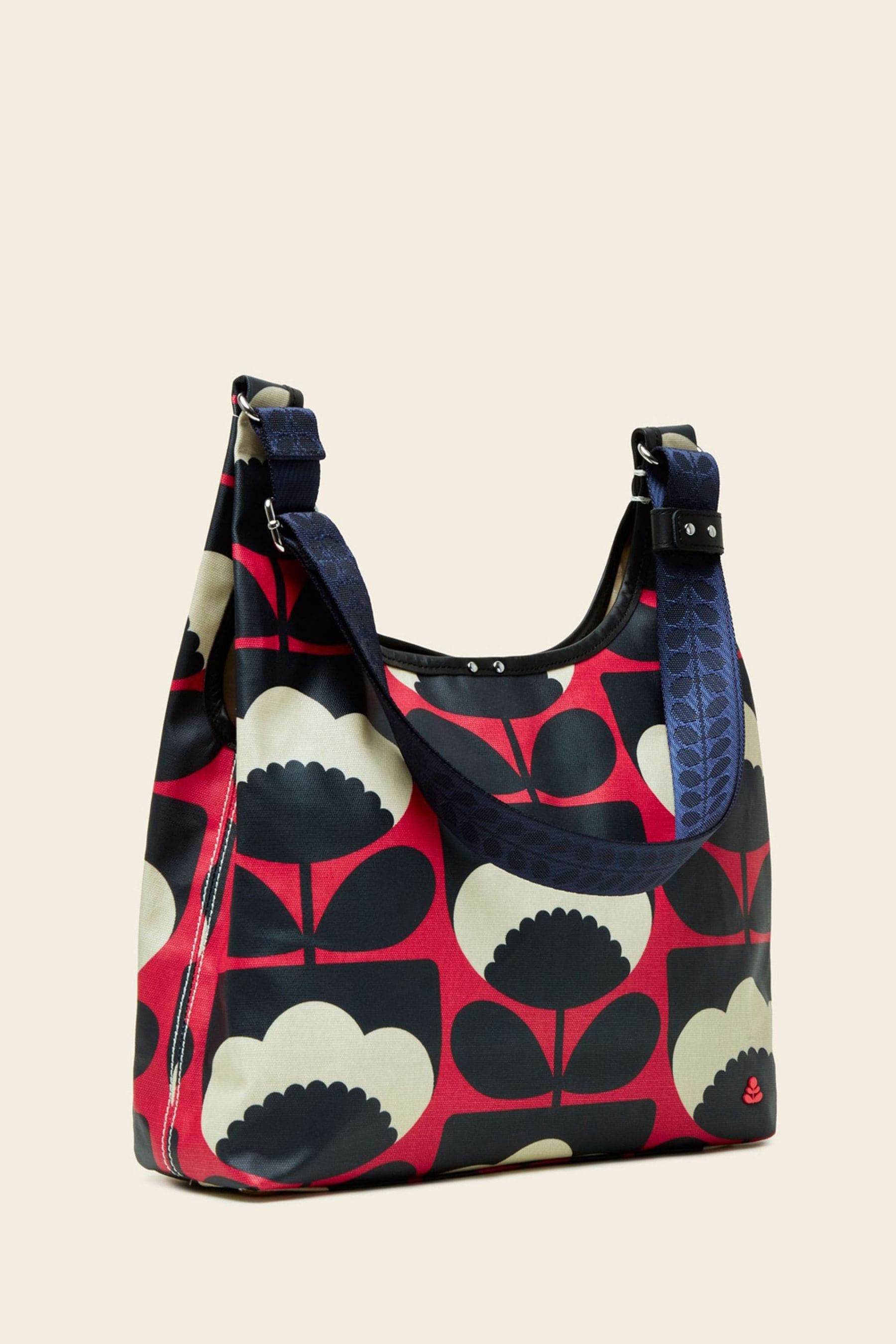 Buy Orla Kiely Red Midi Cross Body Bag from Next USA