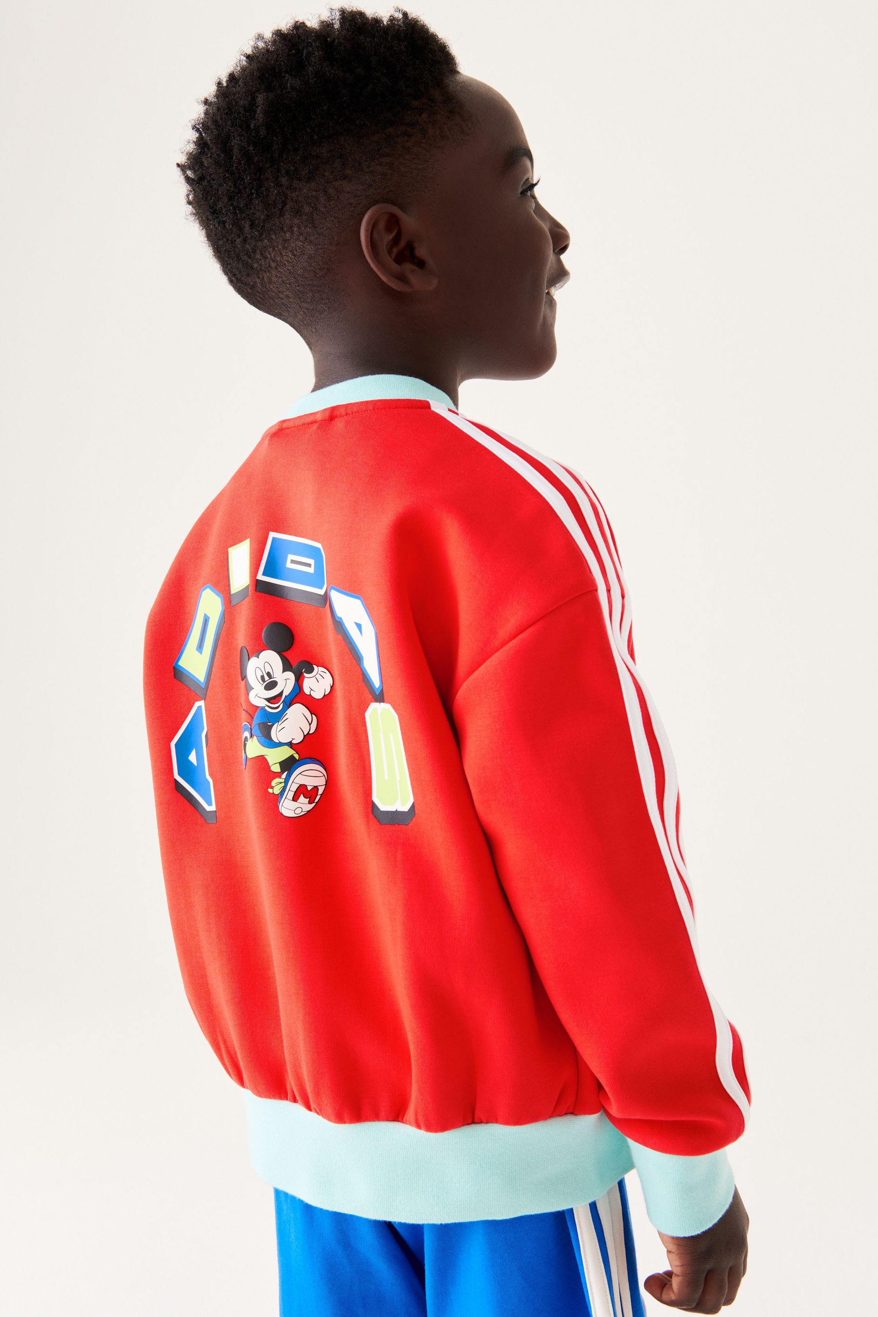 Buy adidas x Disney Red Kids Mickey Mouse Track Top from Next Austria