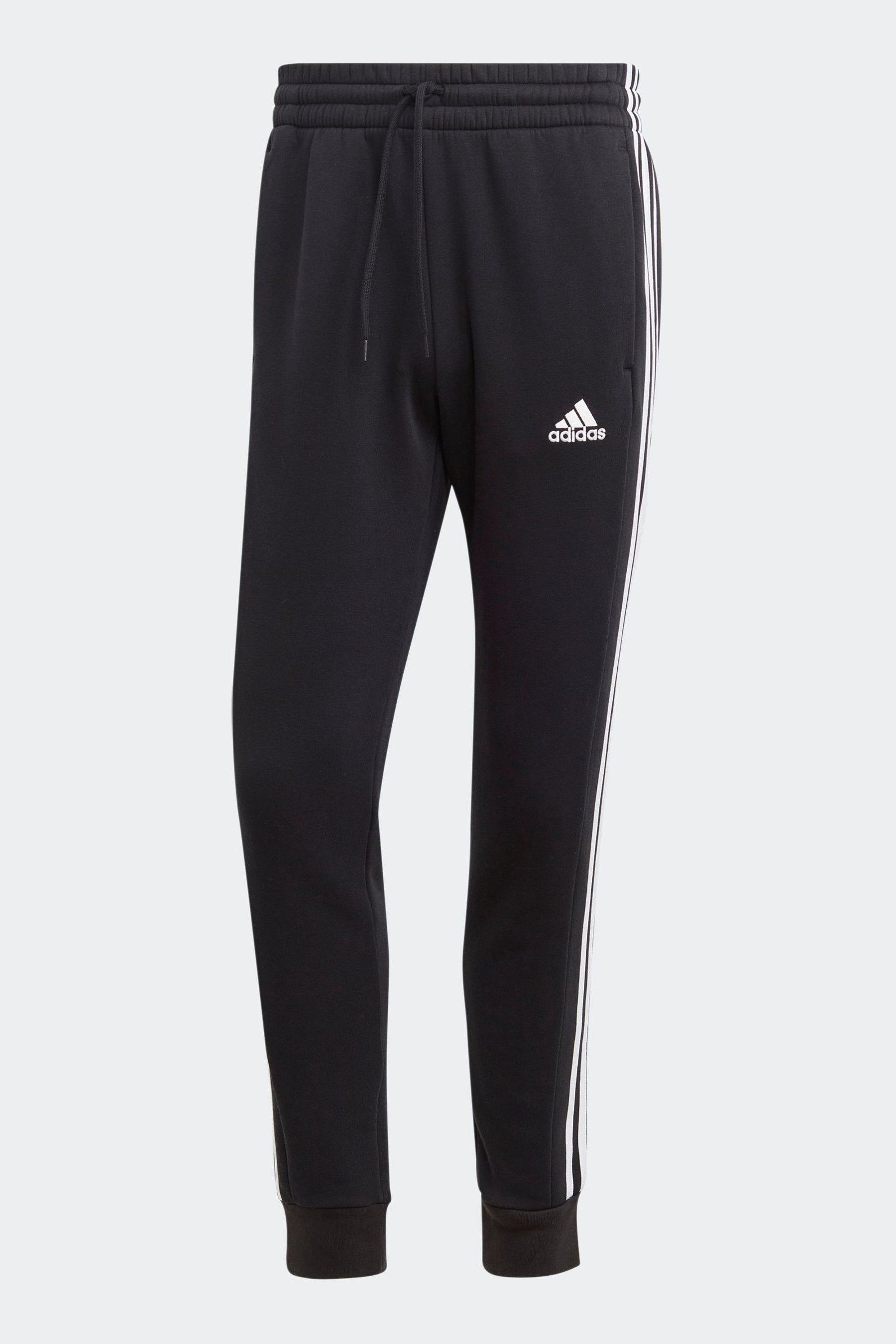 Buy adidas Black Essentials 3 Stripe Joggers from Next Netherlands