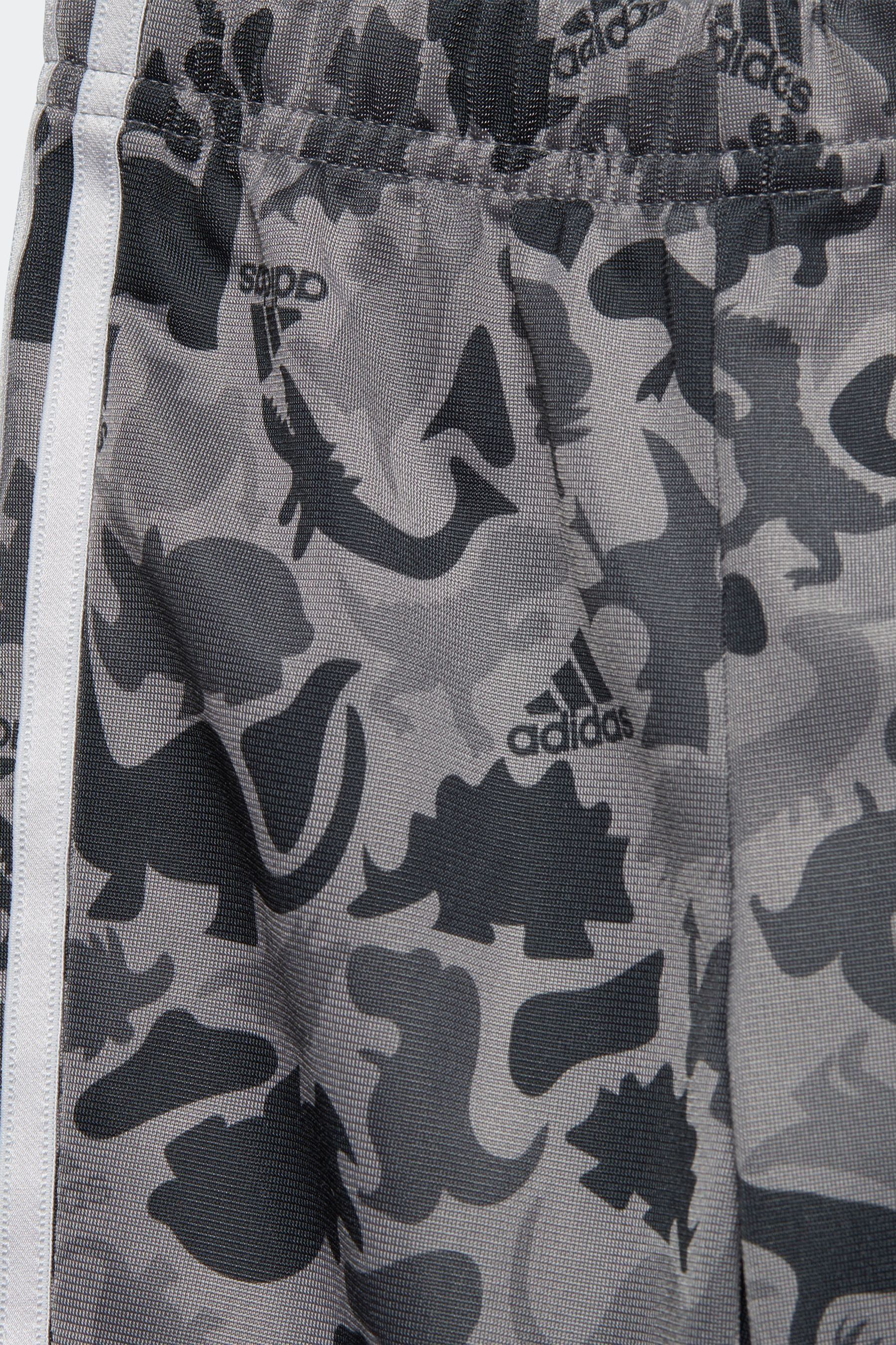 Buy adidas Grey Infant Dino Camo Allover Print Shiny Polyester Tracksuit from Next Luxembourg