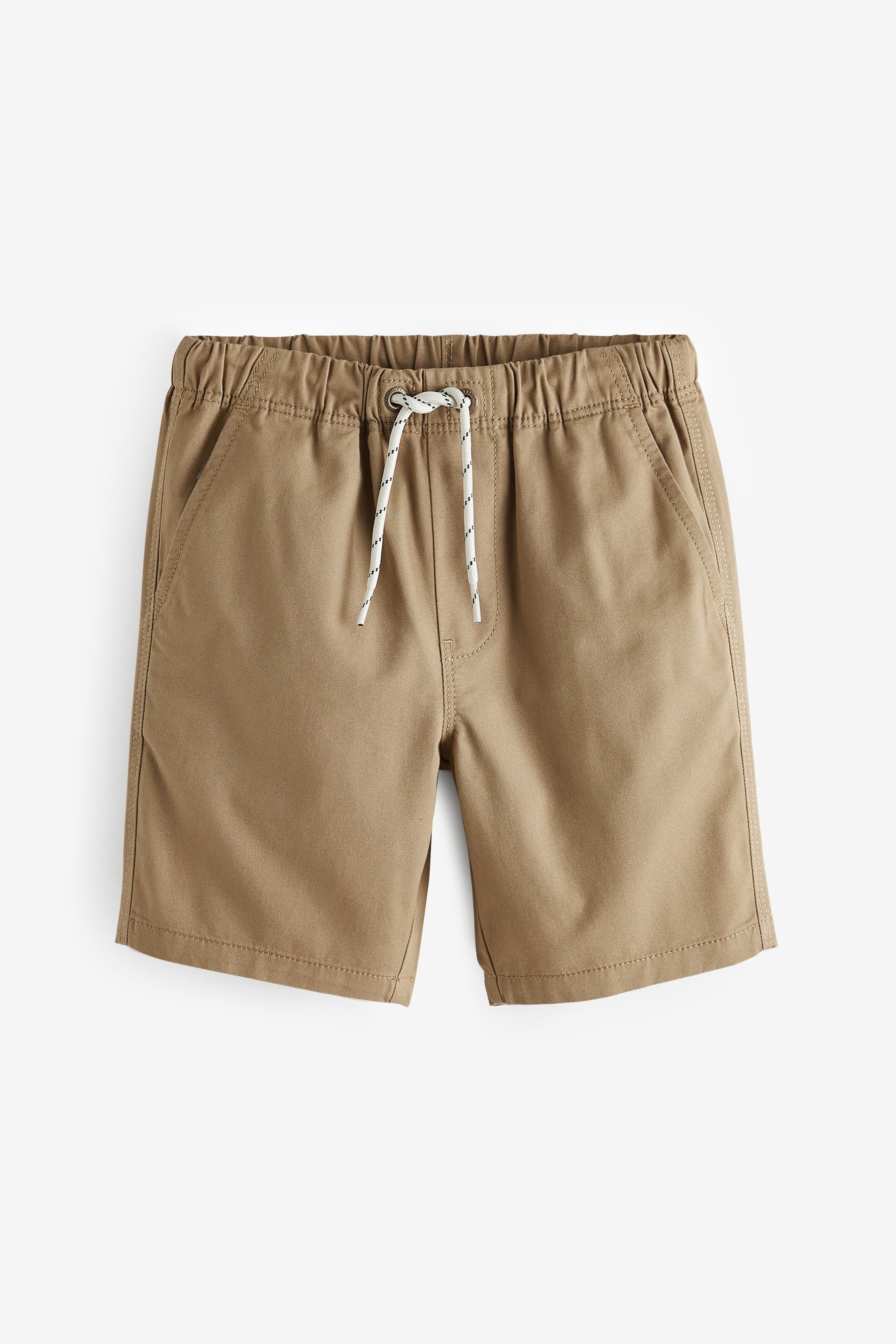 Buy Pink Tan Brown Sage Green 100 Cotton Pull On Shorts 3 Pack 3 16yrs from the Next UK online shop