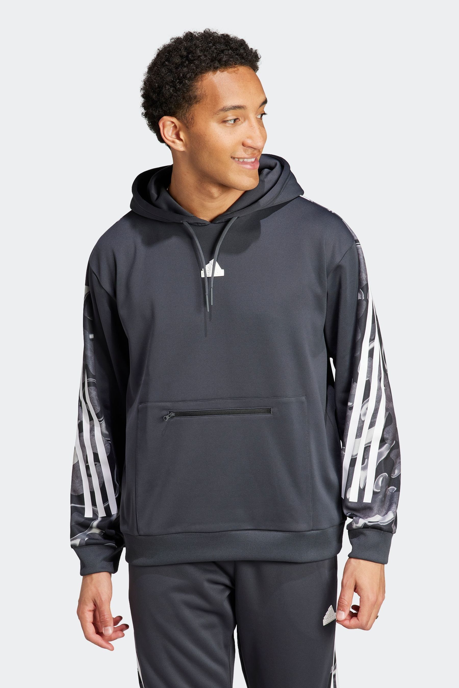Adidas all over print hoodie deals