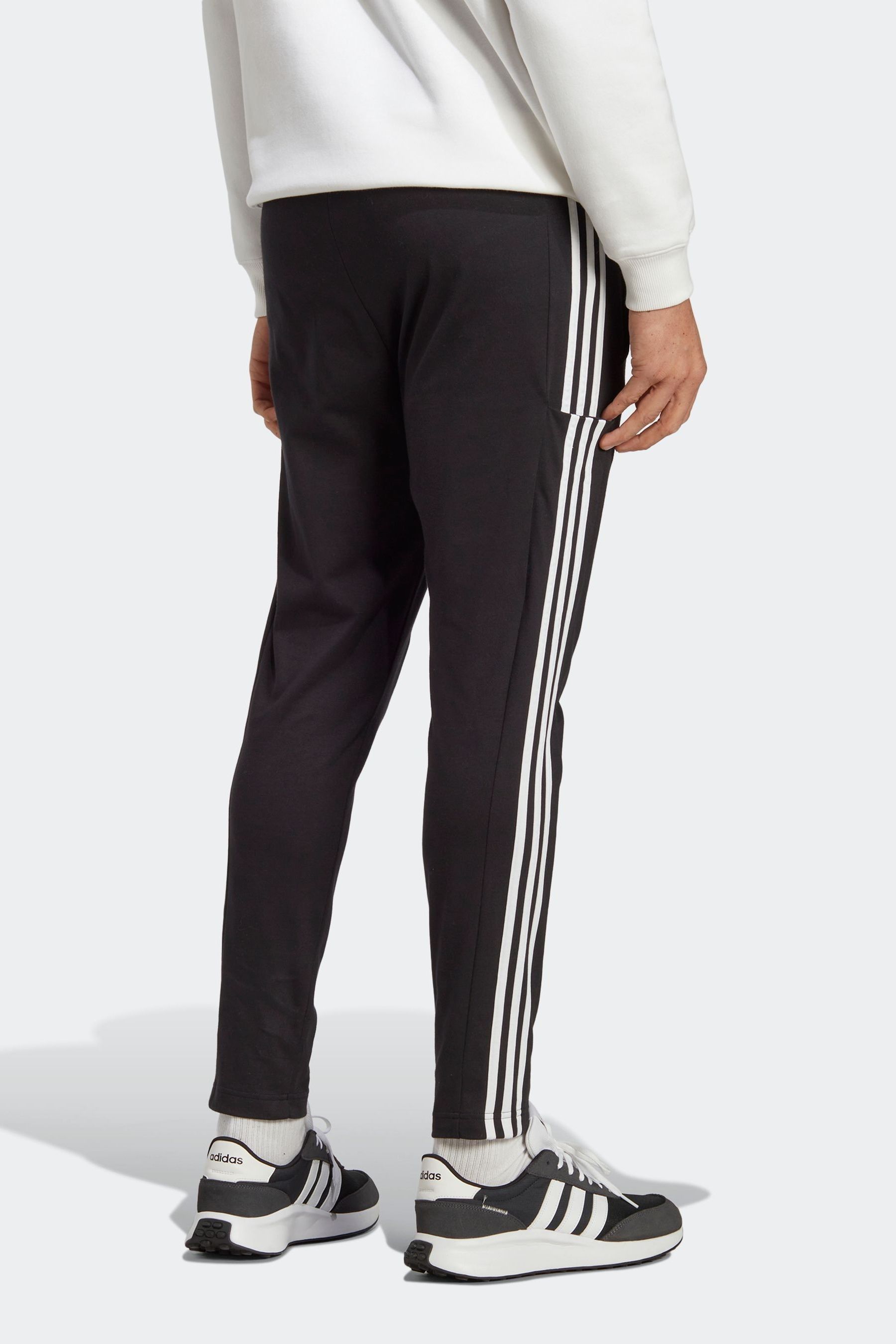 Adidas open hem sweatpants clearance