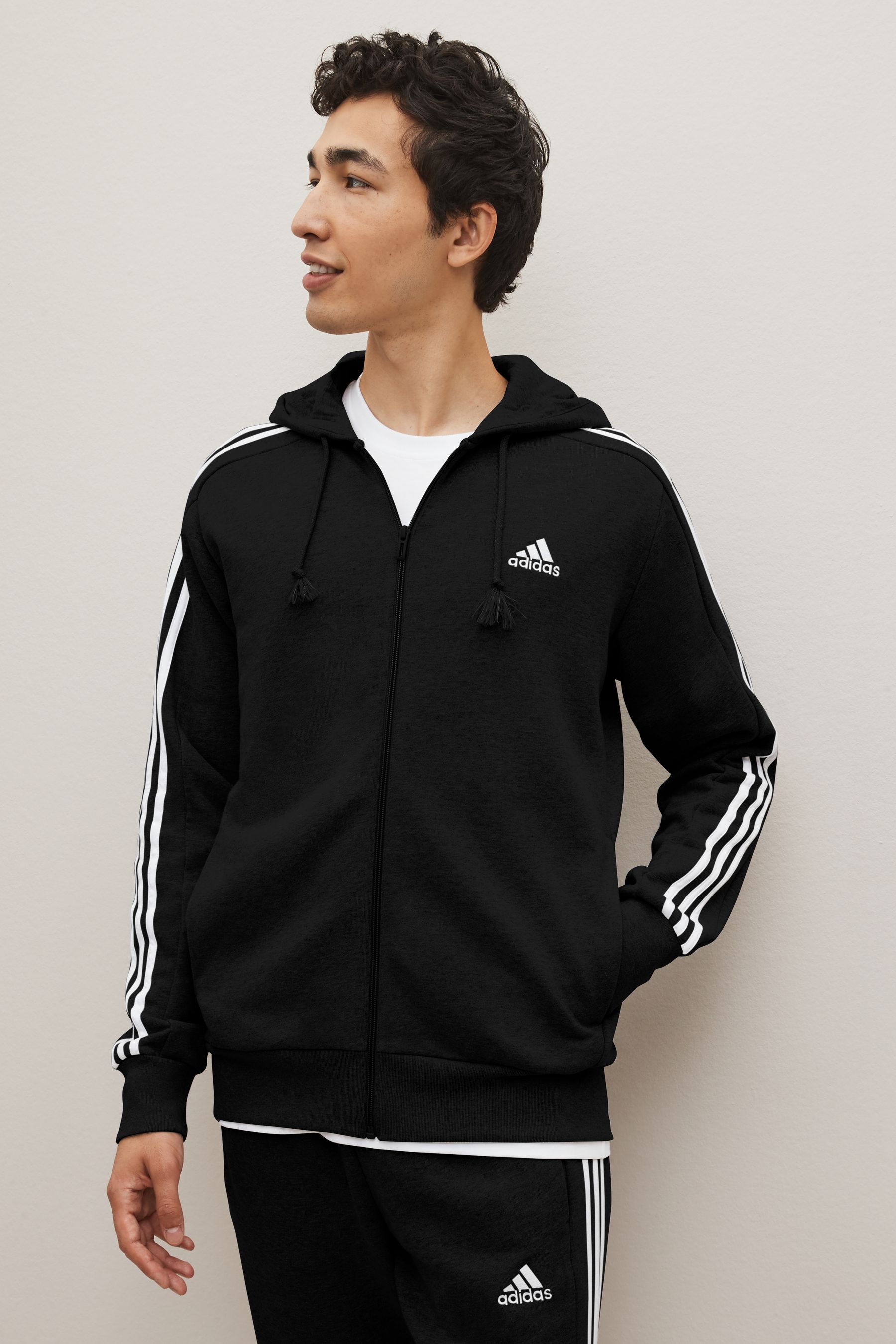 French terry adidas hoodie online