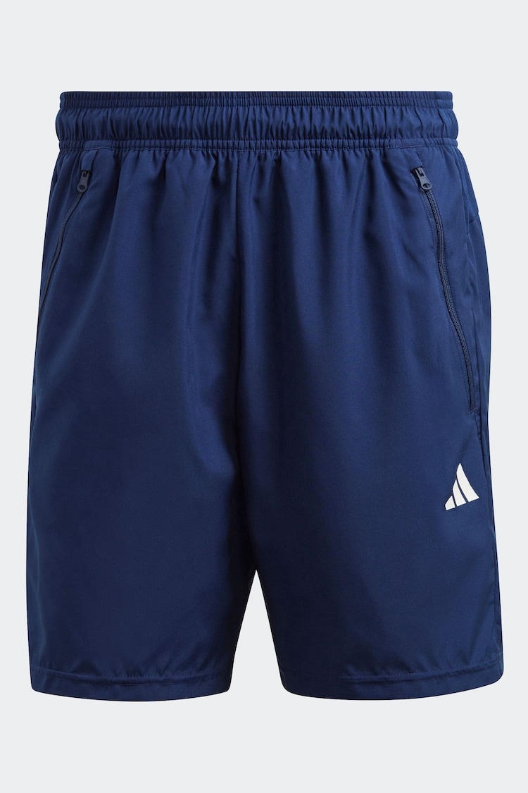 adidas Blue Train Essentials Woven Training Shorts - Image 6 of 6