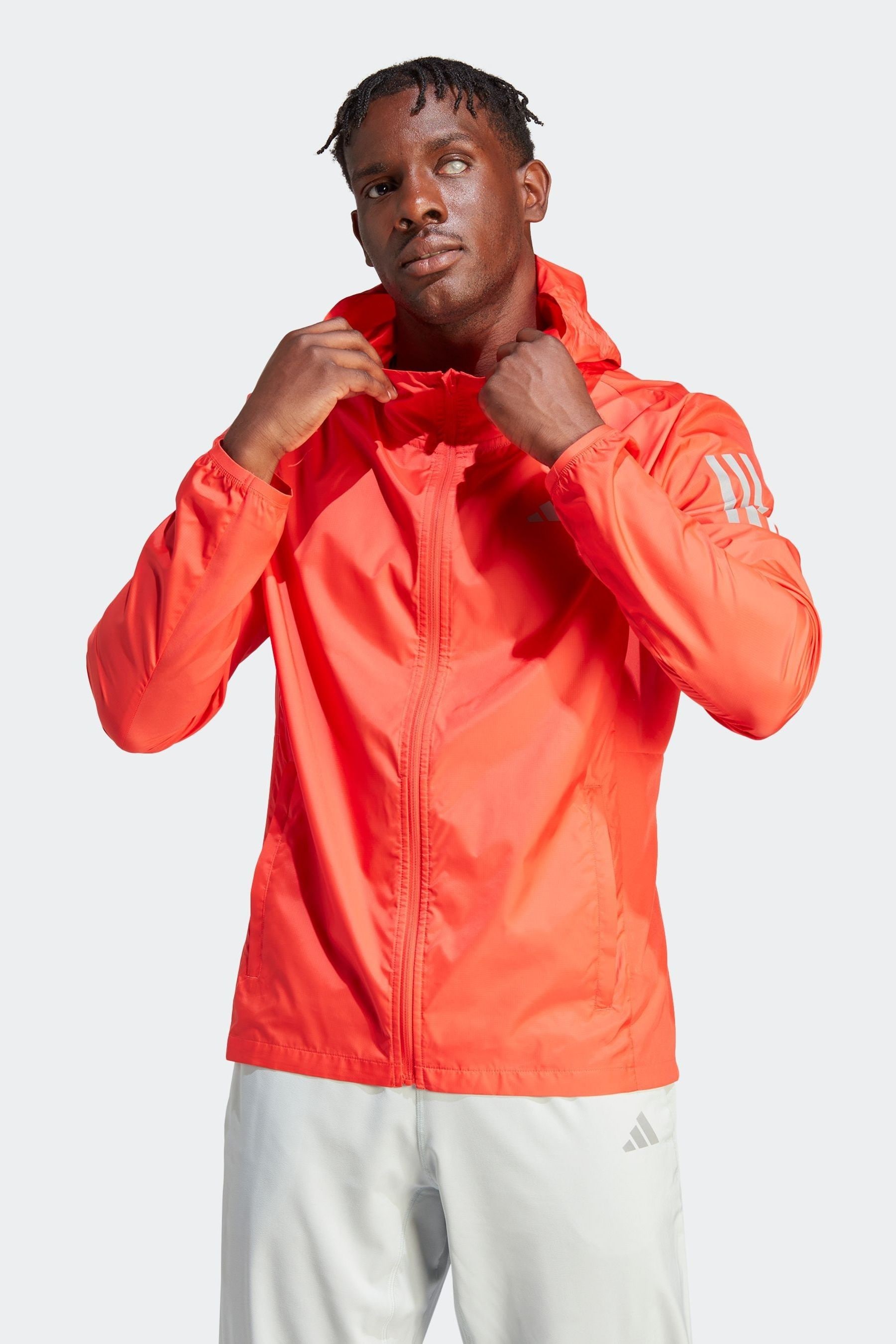 Buy adidas Red Performance Own the Run Jacket from Next Ireland