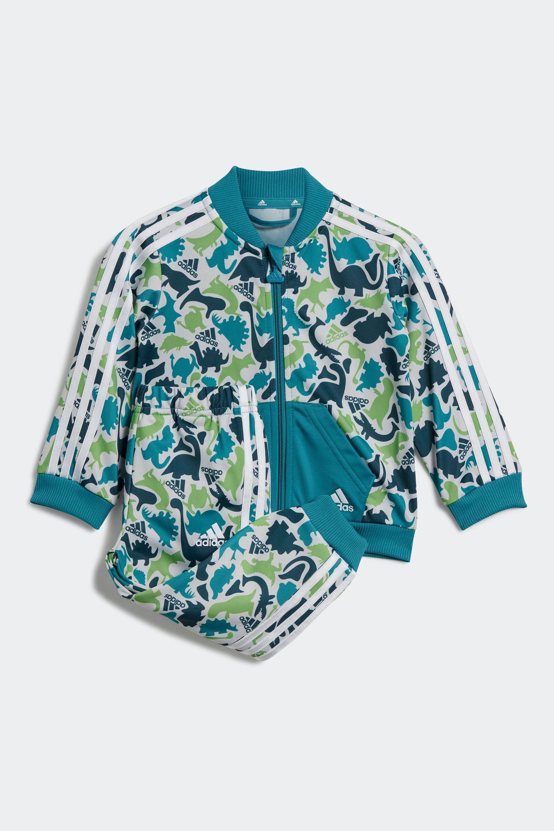 Infant adidas tracksuit green store
